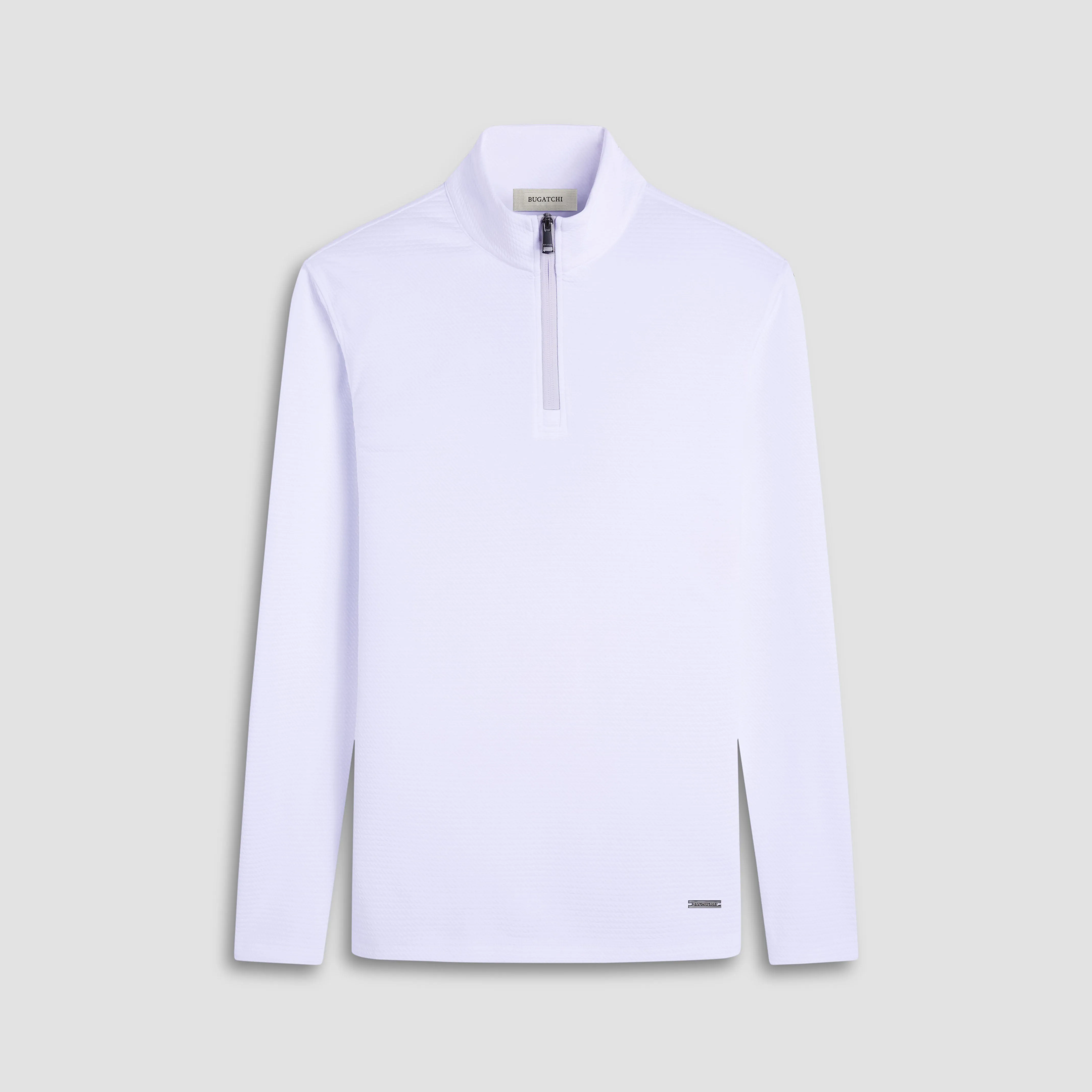 Textured Performance Quarter-Zip Pullover
