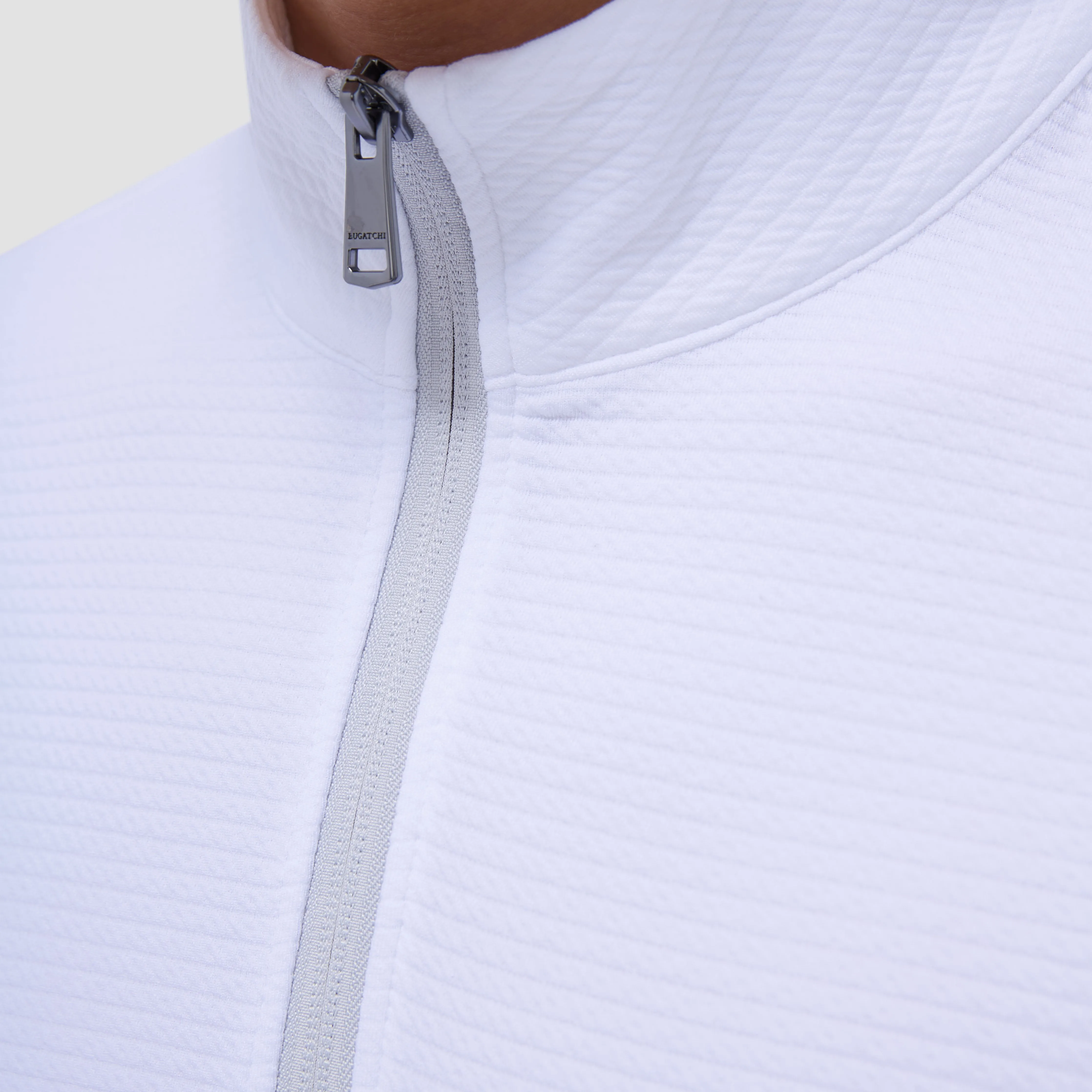 Textured Performance Quarter-Zip Pullover