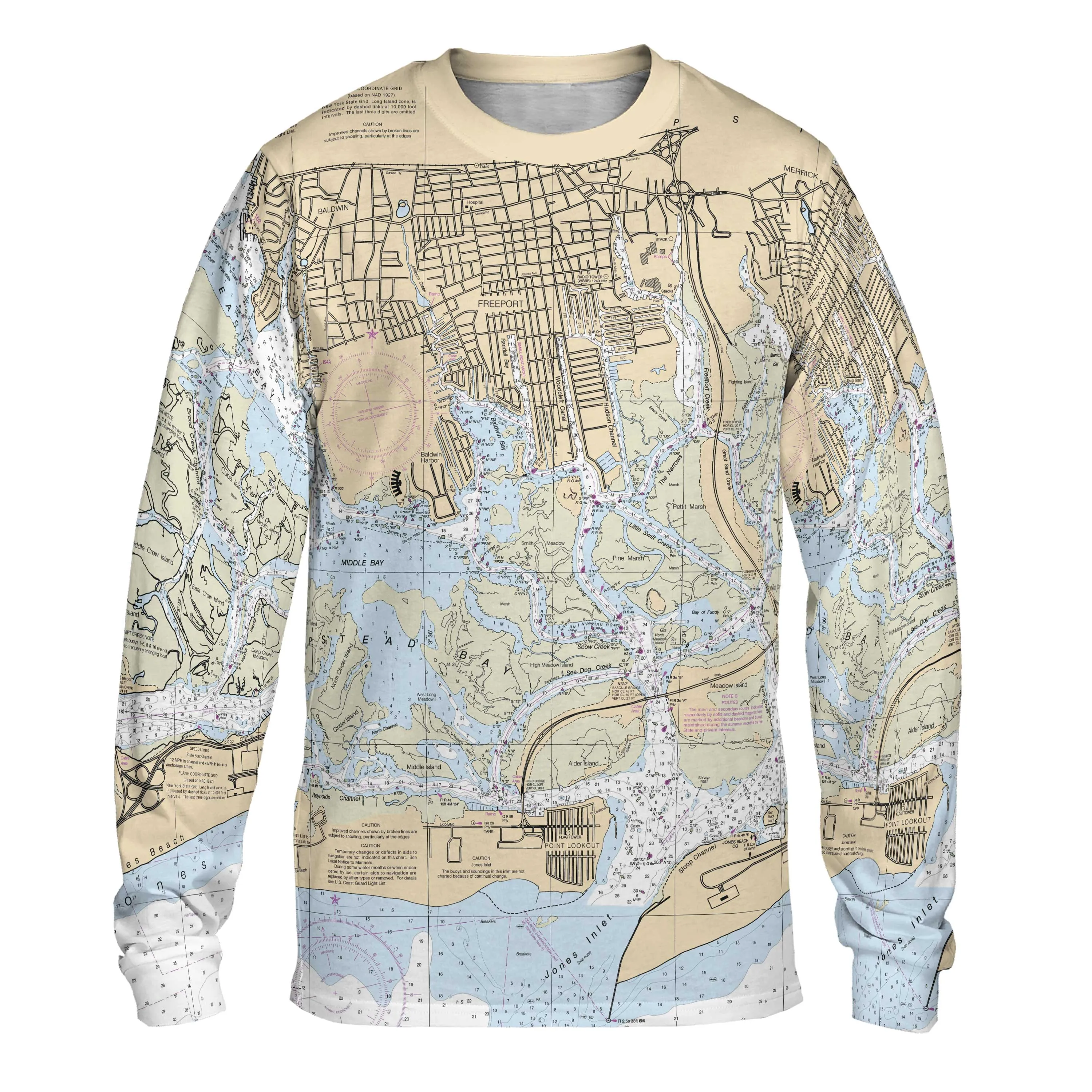 The Freeport Long Island Long Sleeve Performance Tee