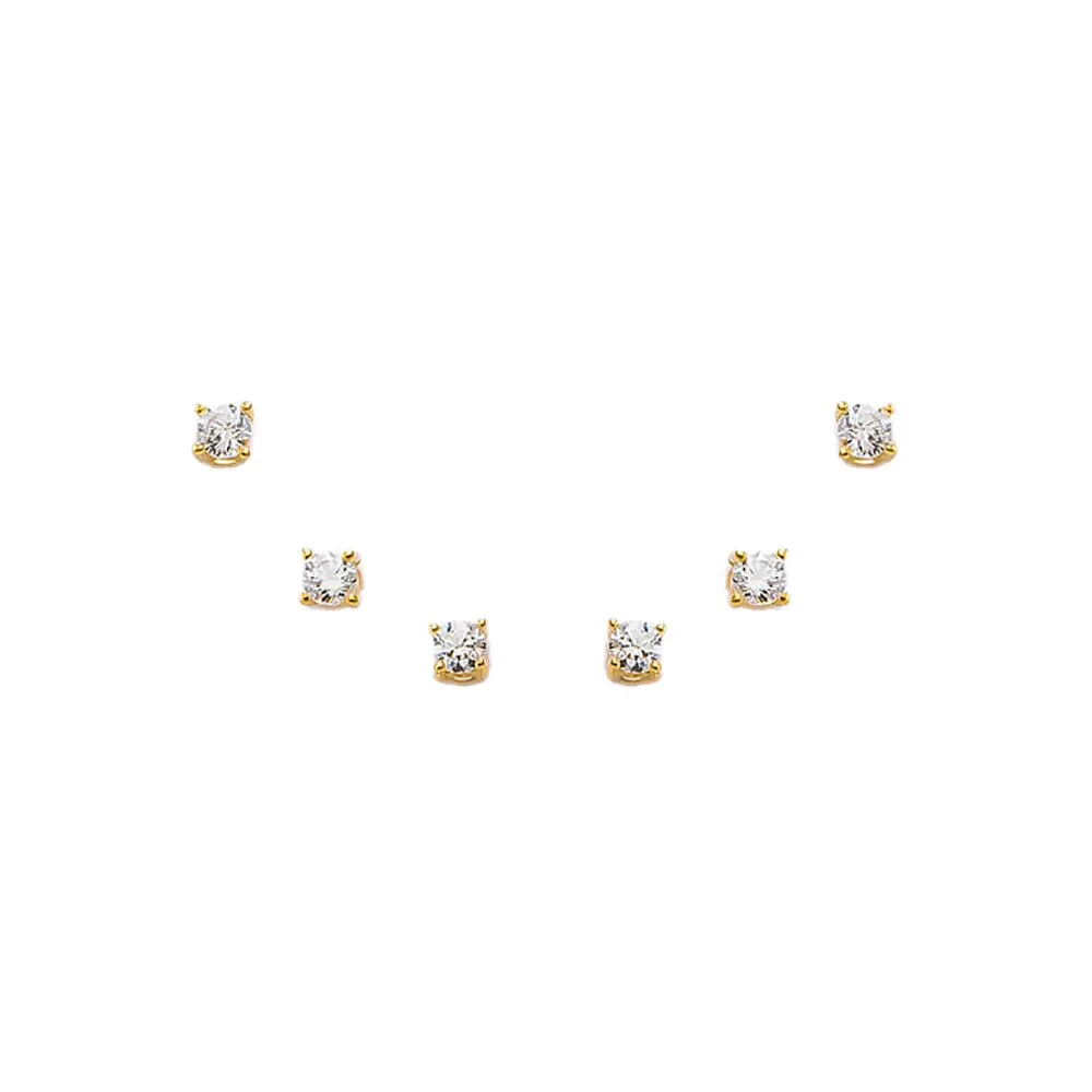The Mini Juliette Stud Earring Combo Set