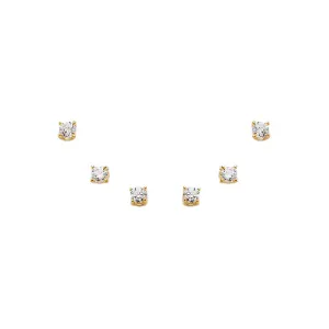 The Mini Juliette Stud Earring Combo Set