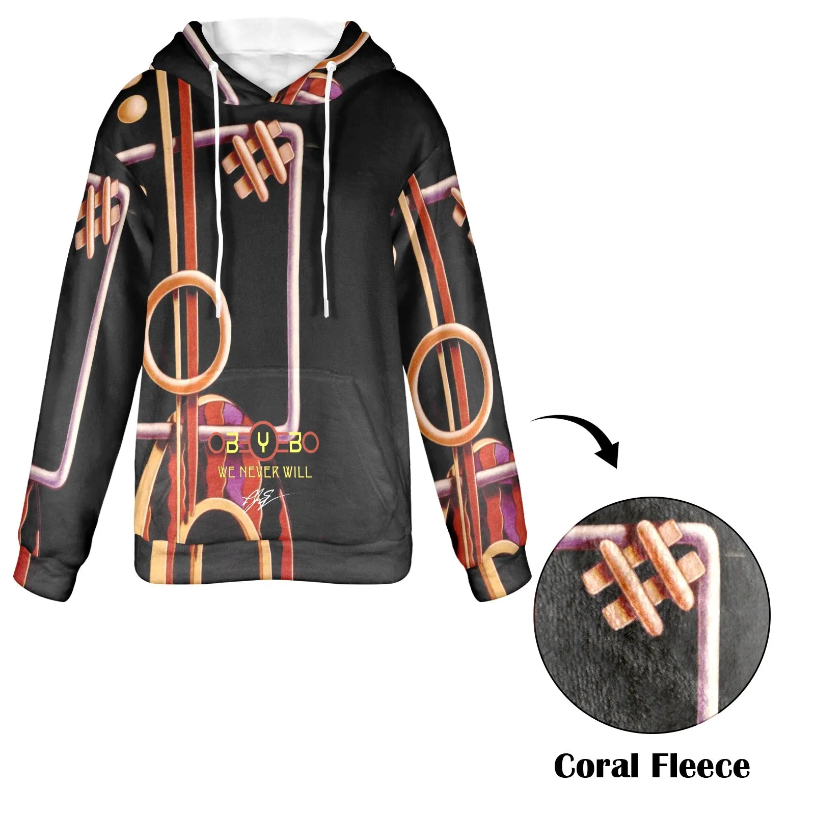 The Musician Women's Flannel Hoodie