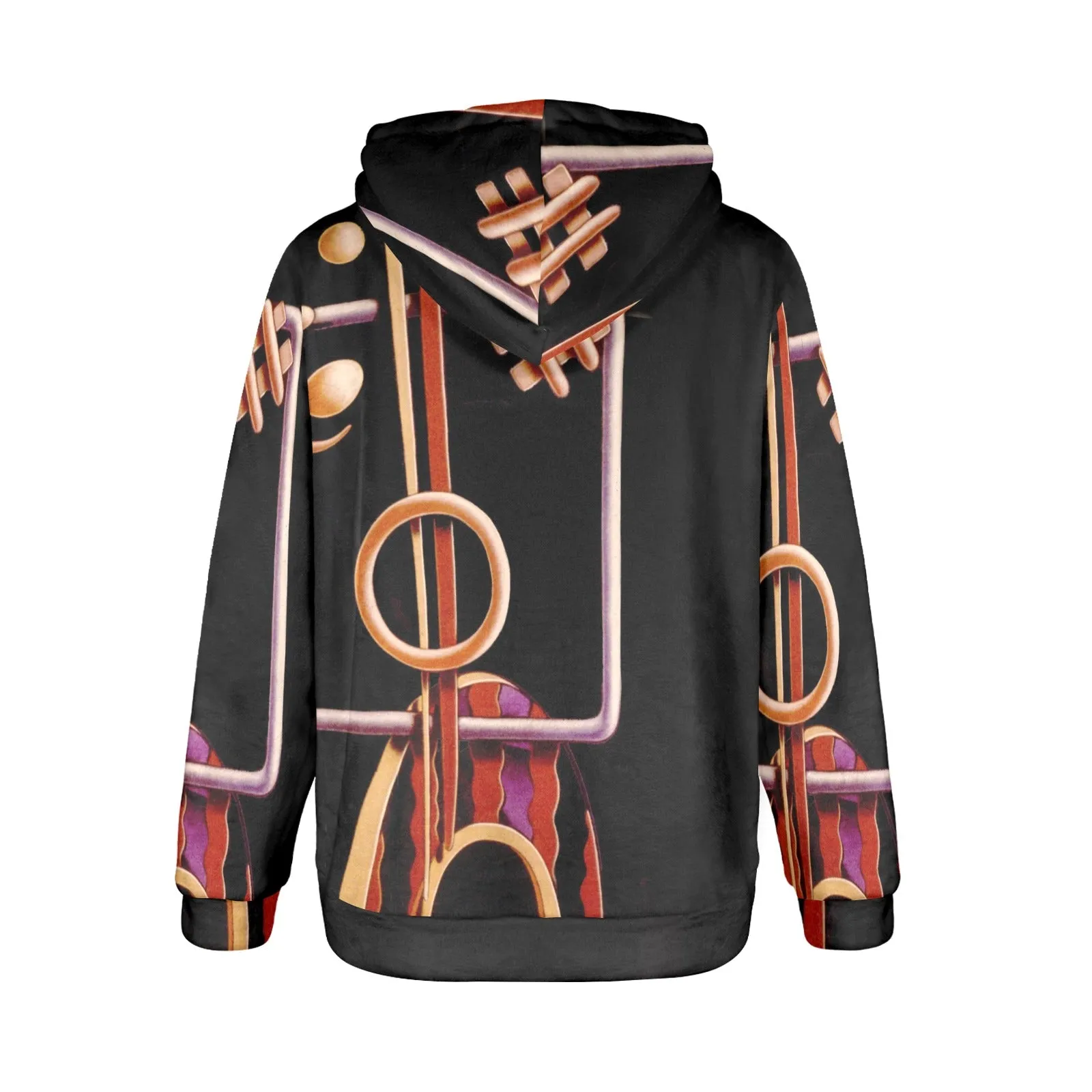 The Musician Women's Flannel Hoodie