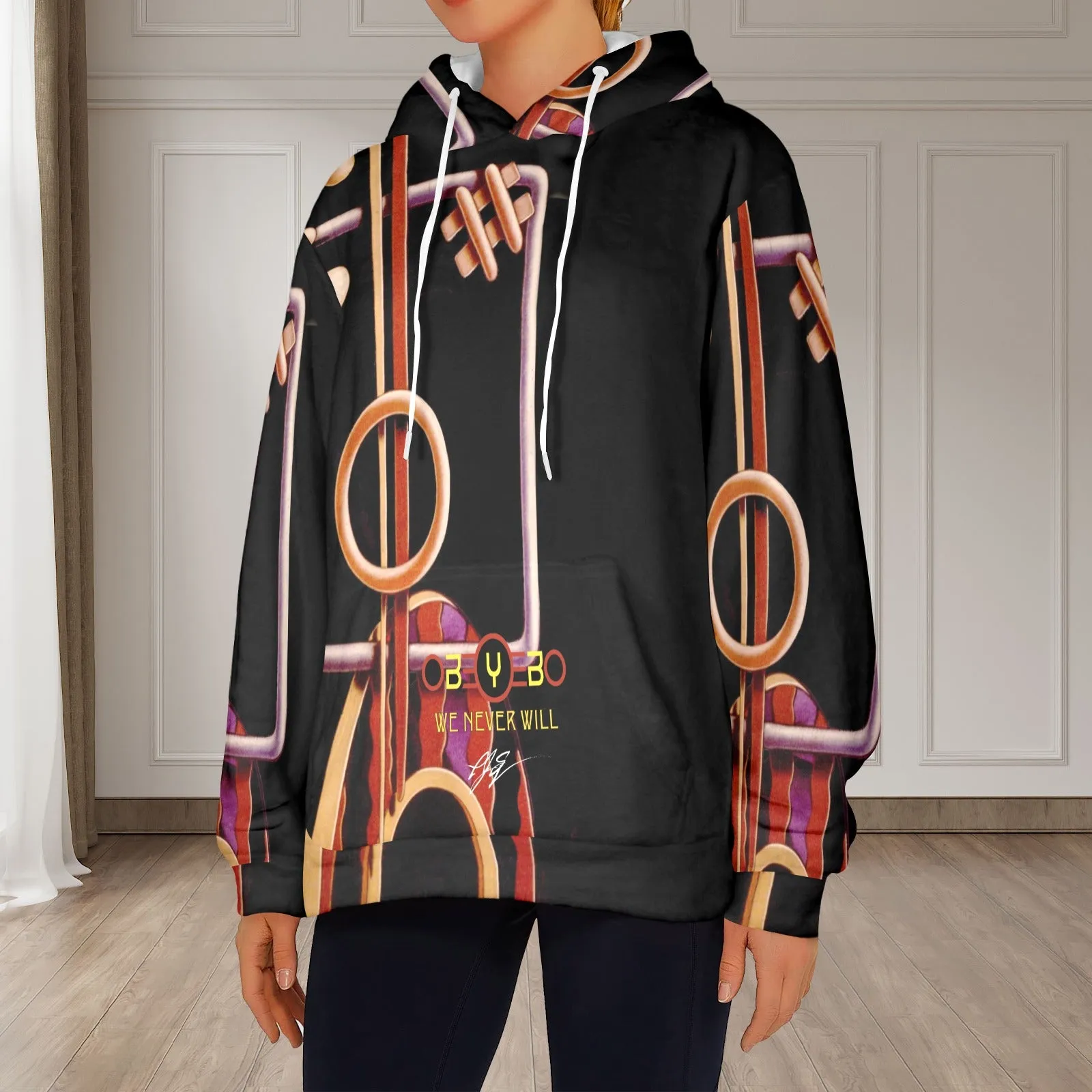 The Musician Women's Flannel Hoodie