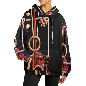 The Musician Women's Flannel Hoodie