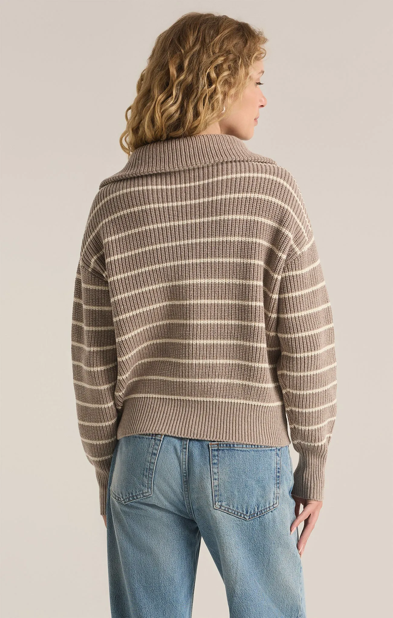 The Villa Half Zip Sweater