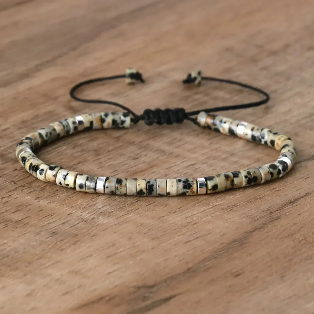 Tiger Eye Amethyst Delicate Dainty Bracelet