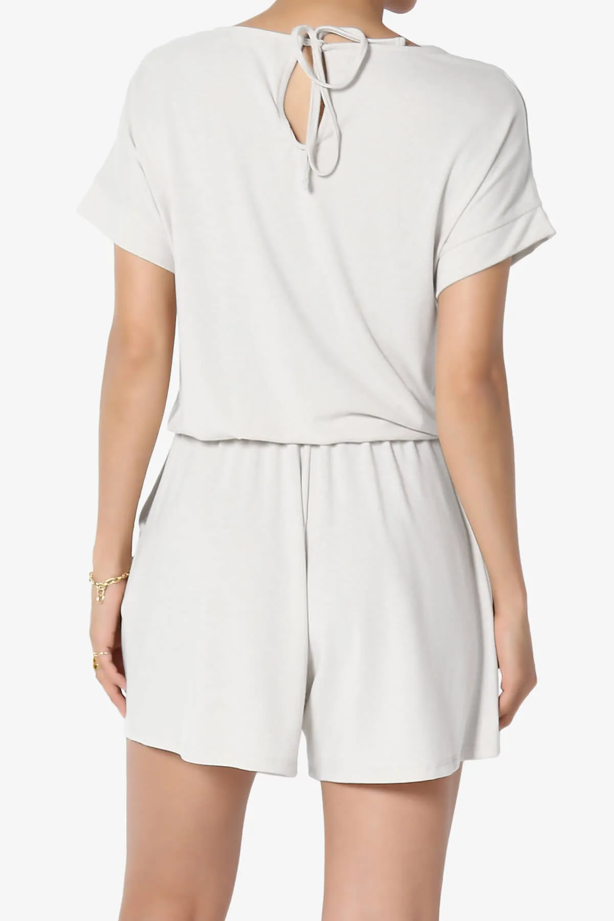 Tina Short Sleeve Jersey Romper