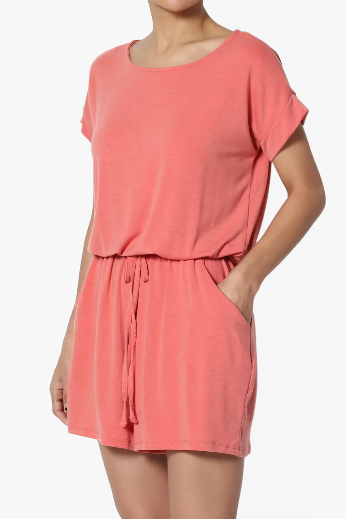 Tina Short Sleeve Jersey Romper