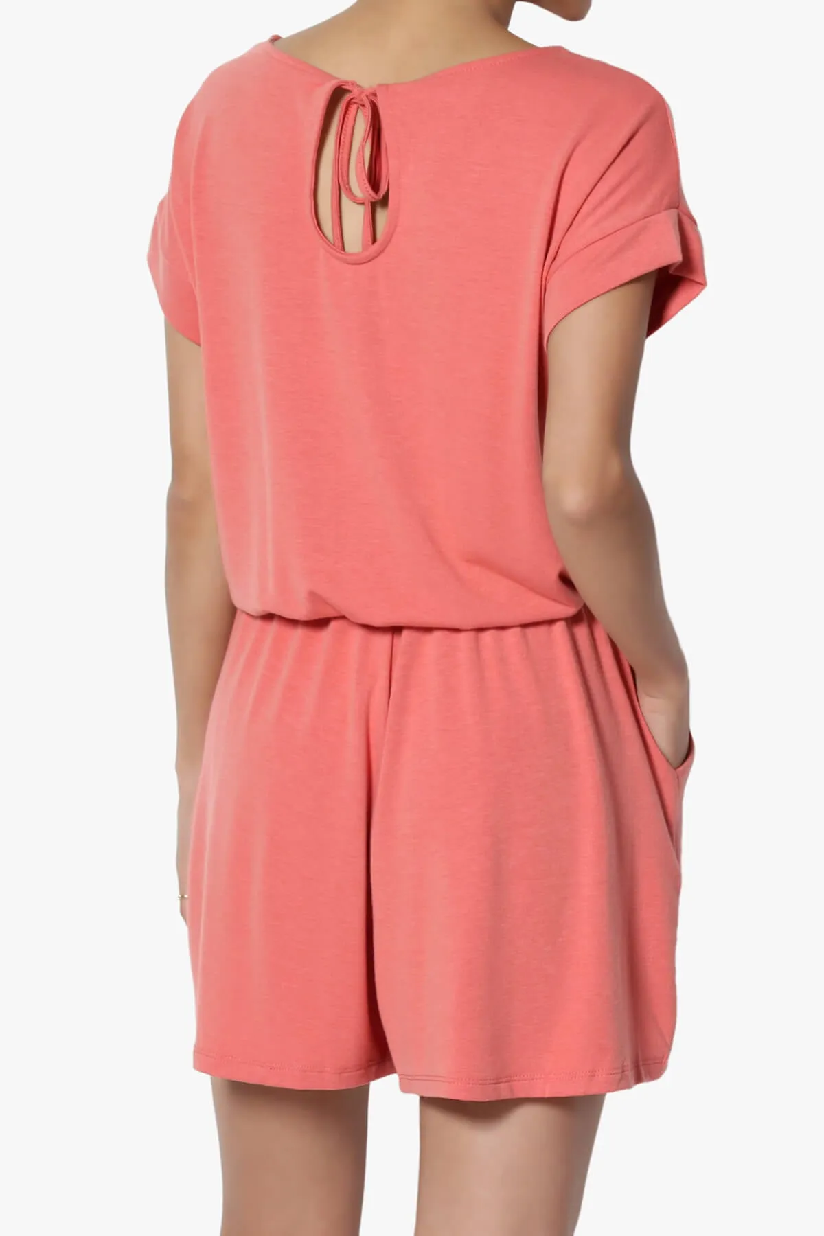 Tina Short Sleeve Jersey Romper