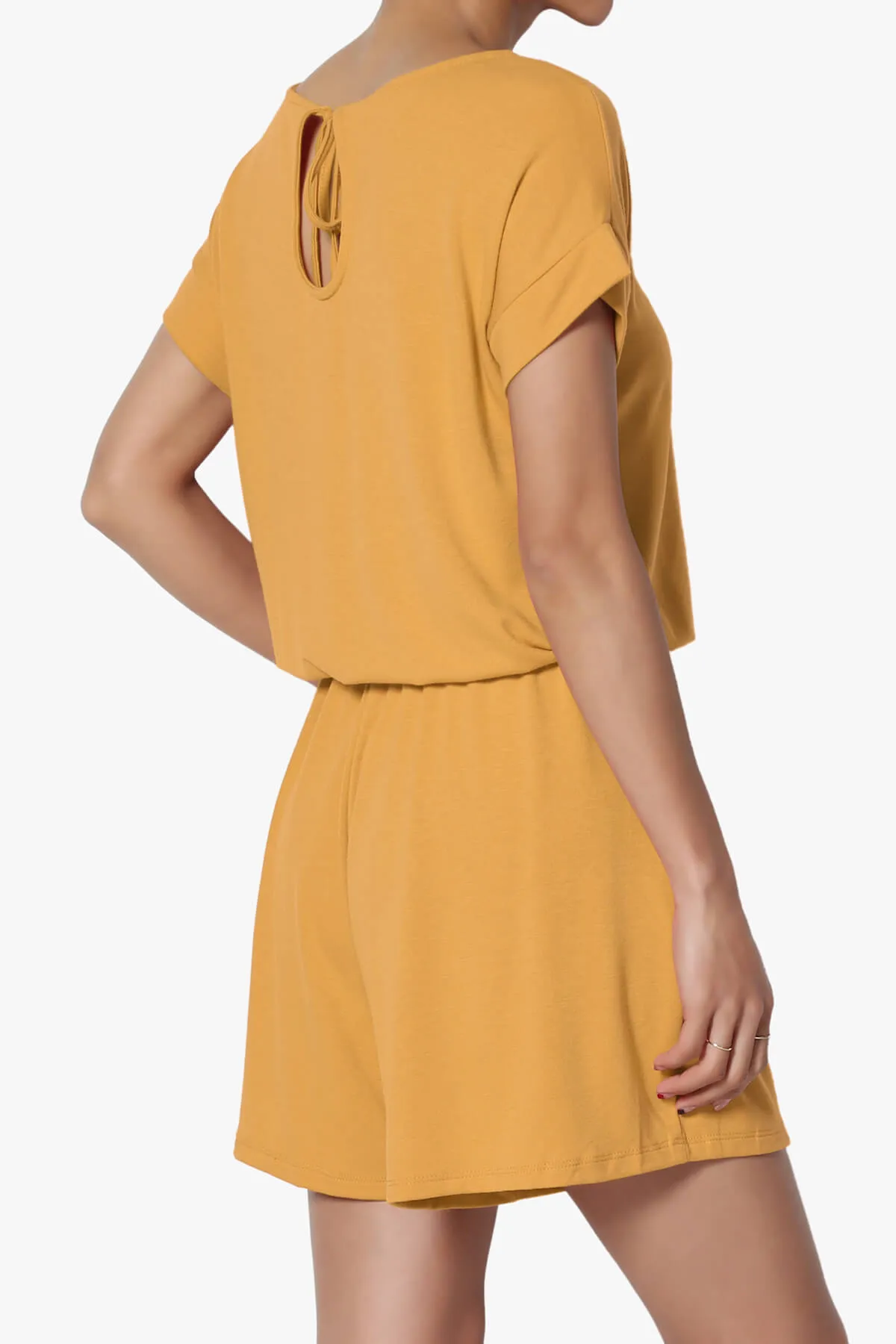 Tina Short Sleeve Jersey Romper