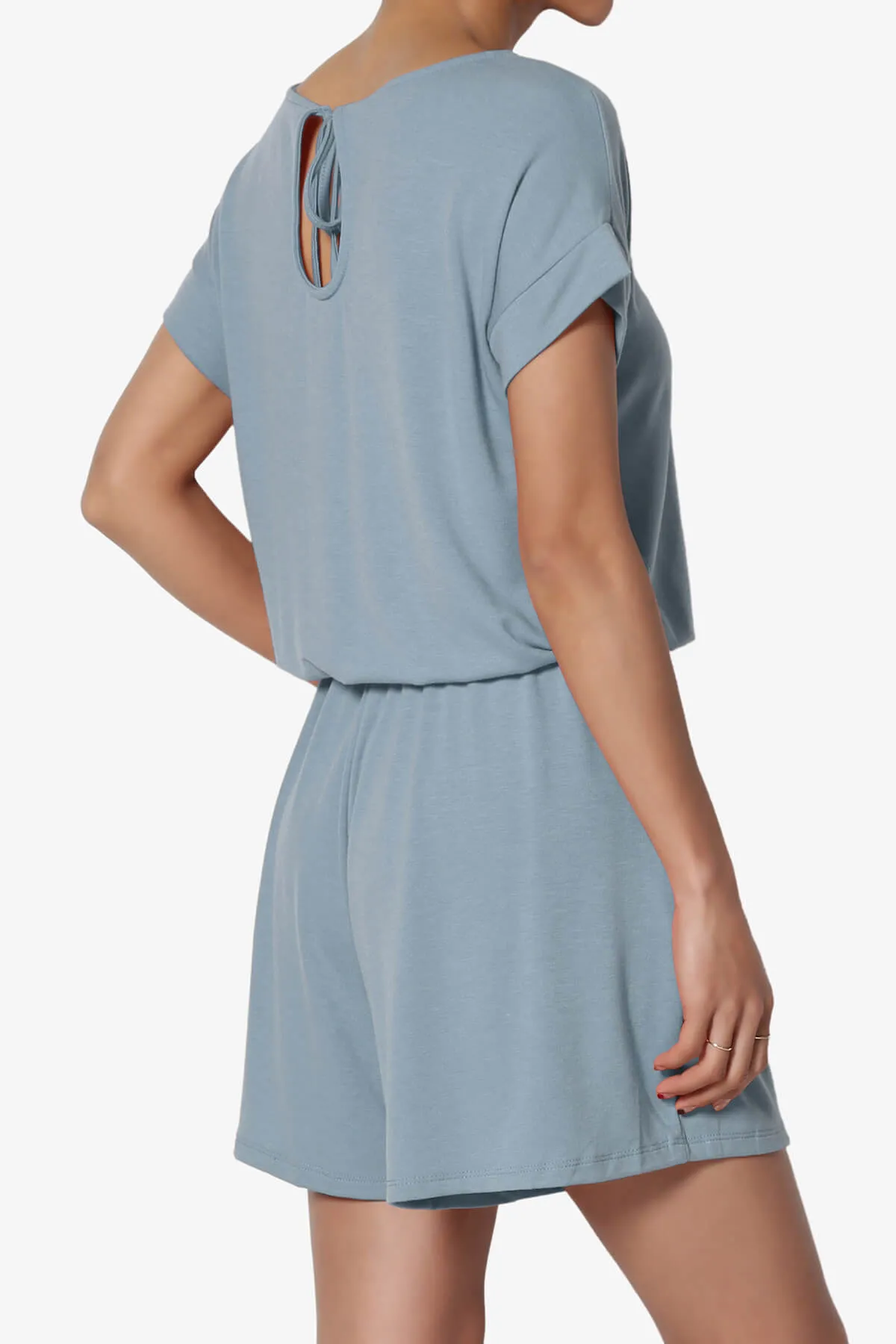 Tina Short Sleeve Jersey Romper