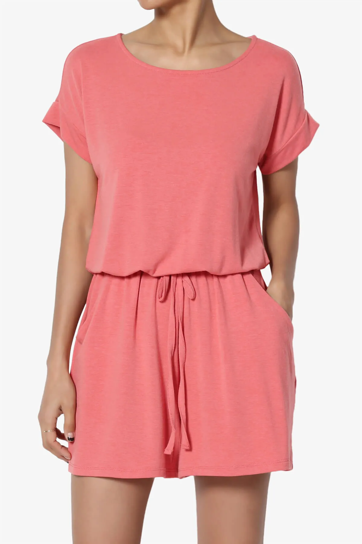 Tina Short Sleeve Jersey Romper
