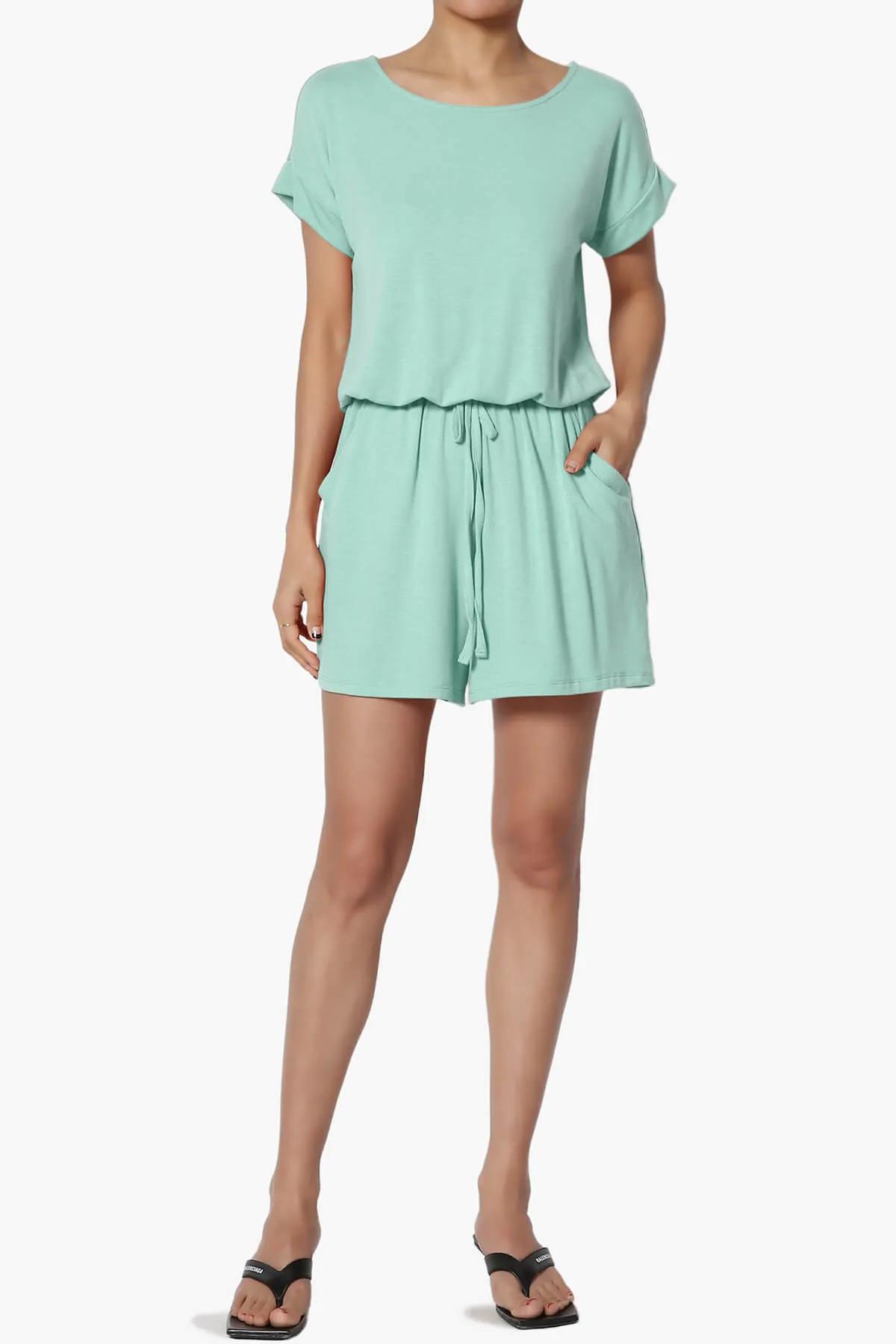 Tina Short Sleeve Jersey Romper