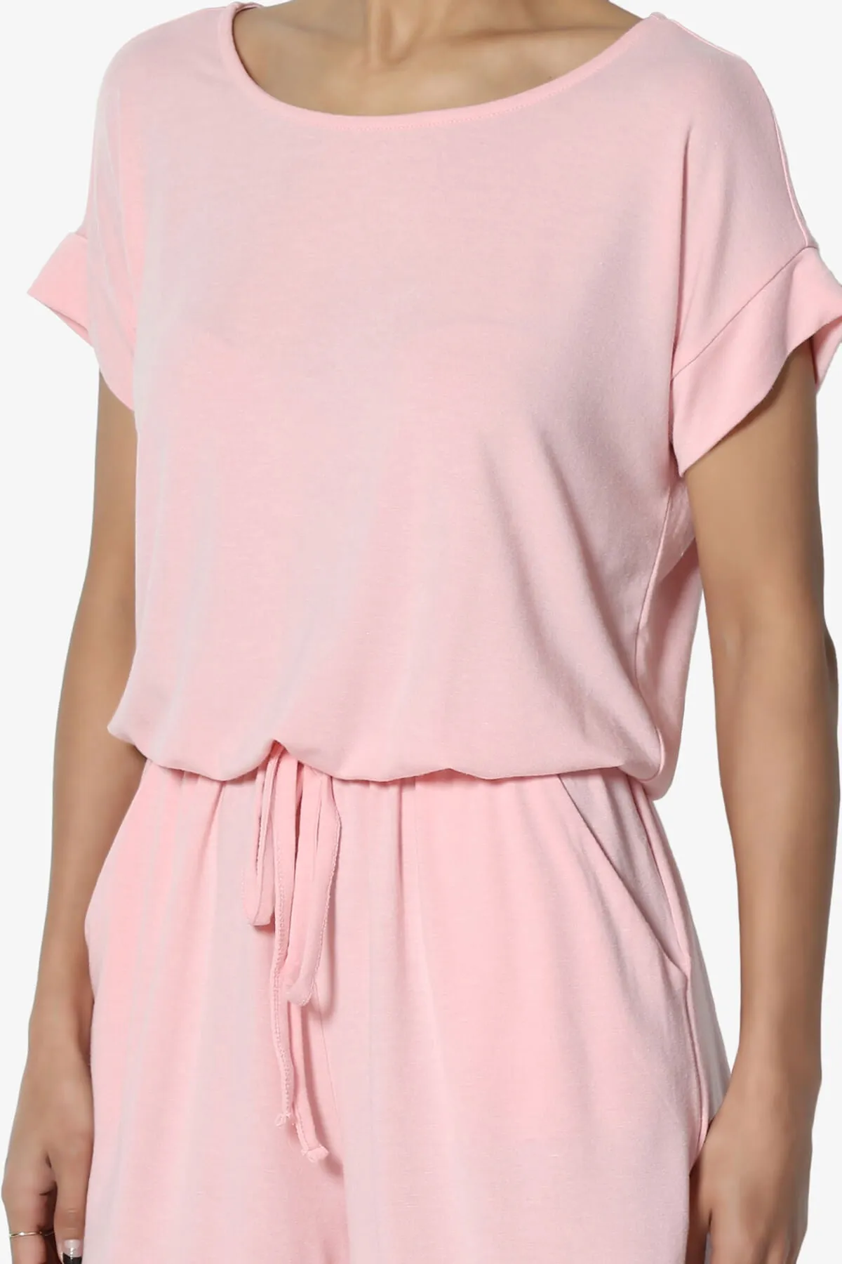 Tina Short Sleeve Jersey Romper
