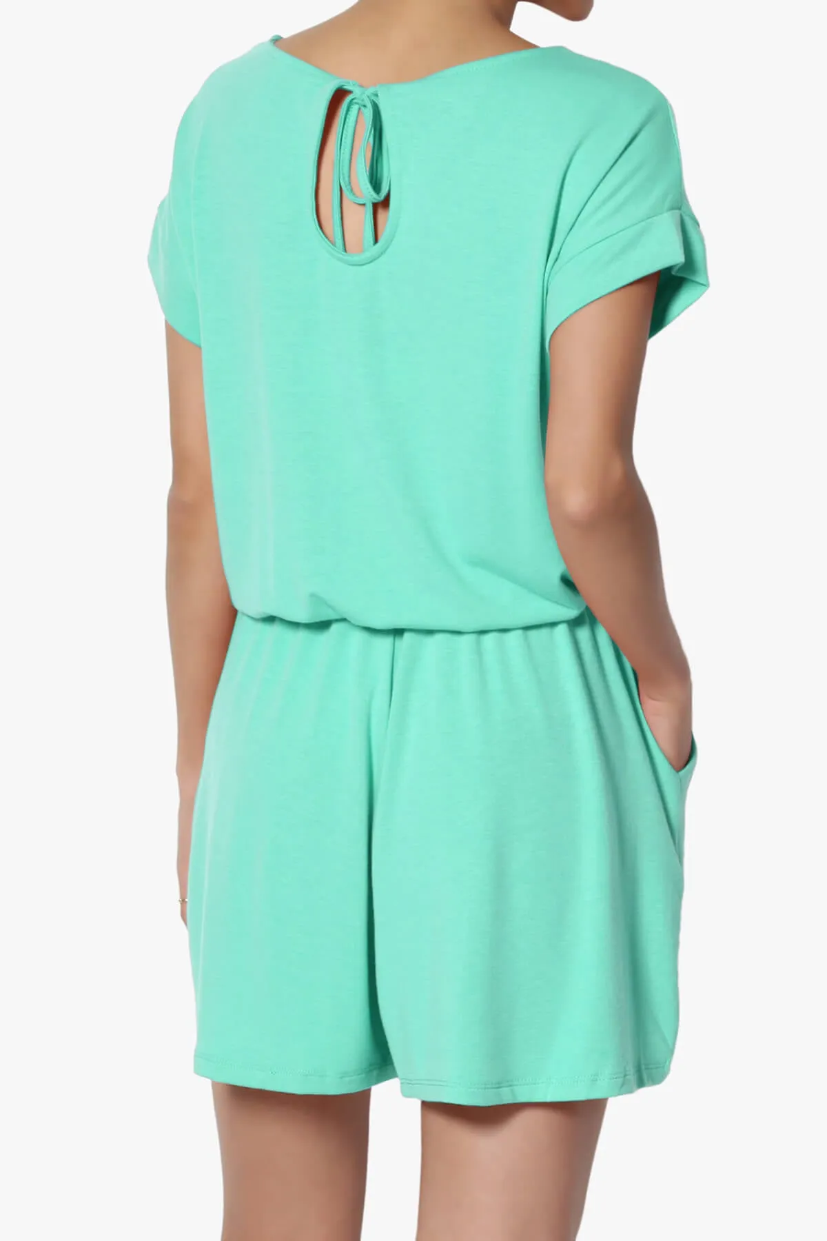 Tina Short Sleeve Jersey Romper
