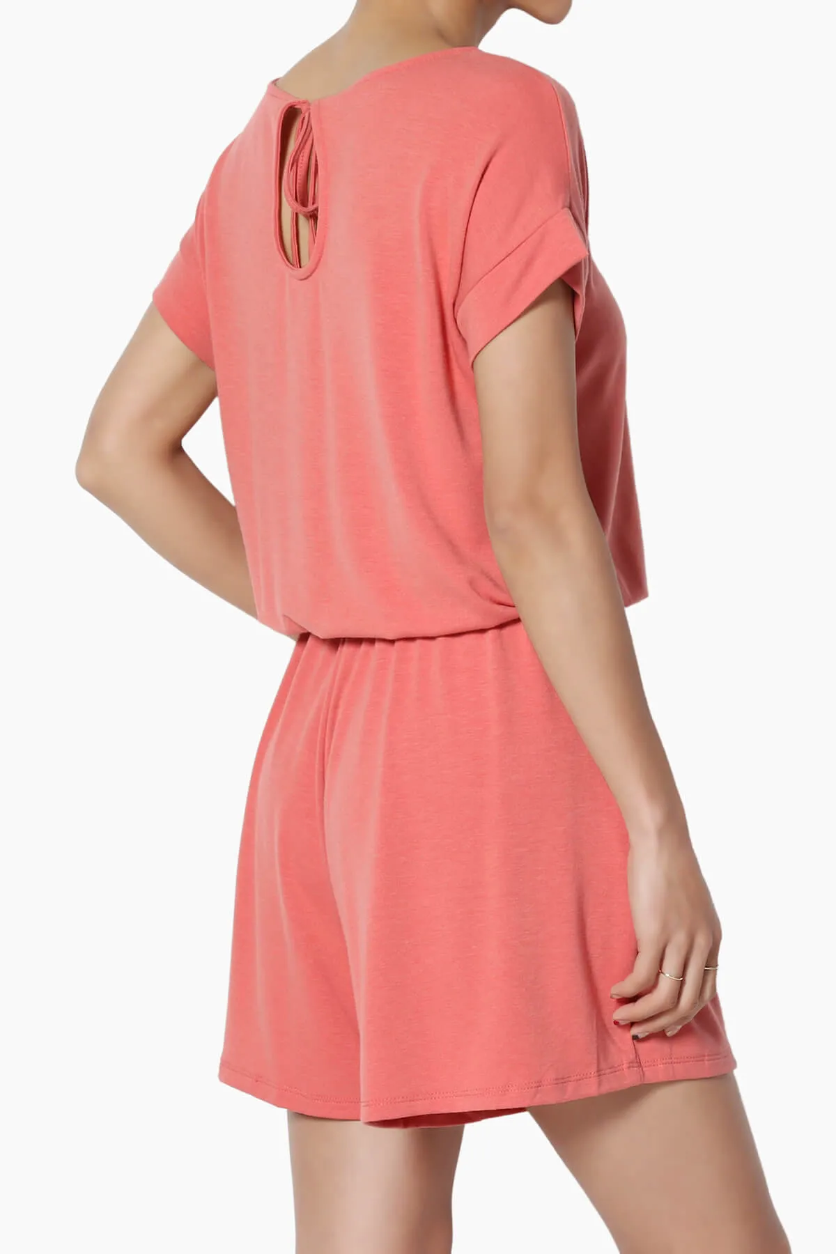 Tina Short Sleeve Jersey Romper