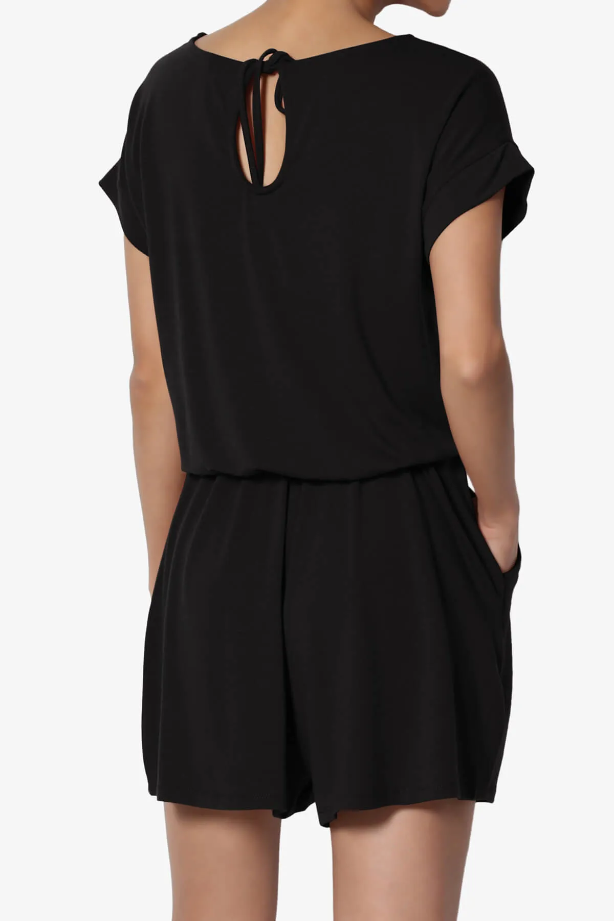 Tina Short Sleeve Jersey Romper