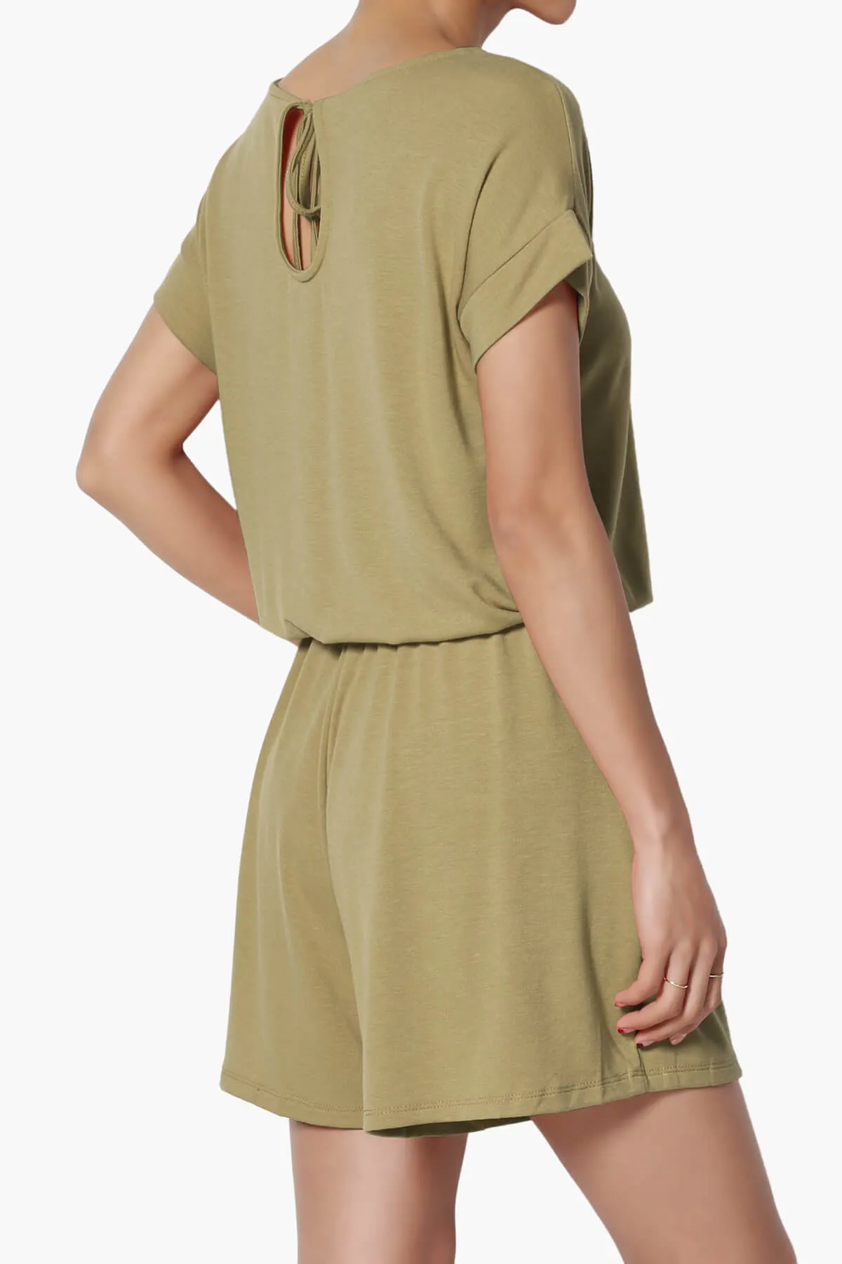 Tina Short Sleeve Jersey Romper