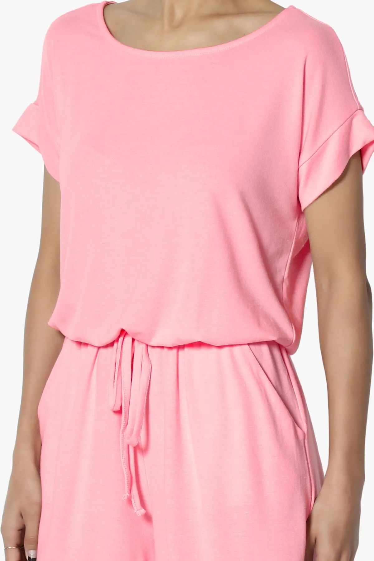 Tina Short Sleeve Jersey Romper