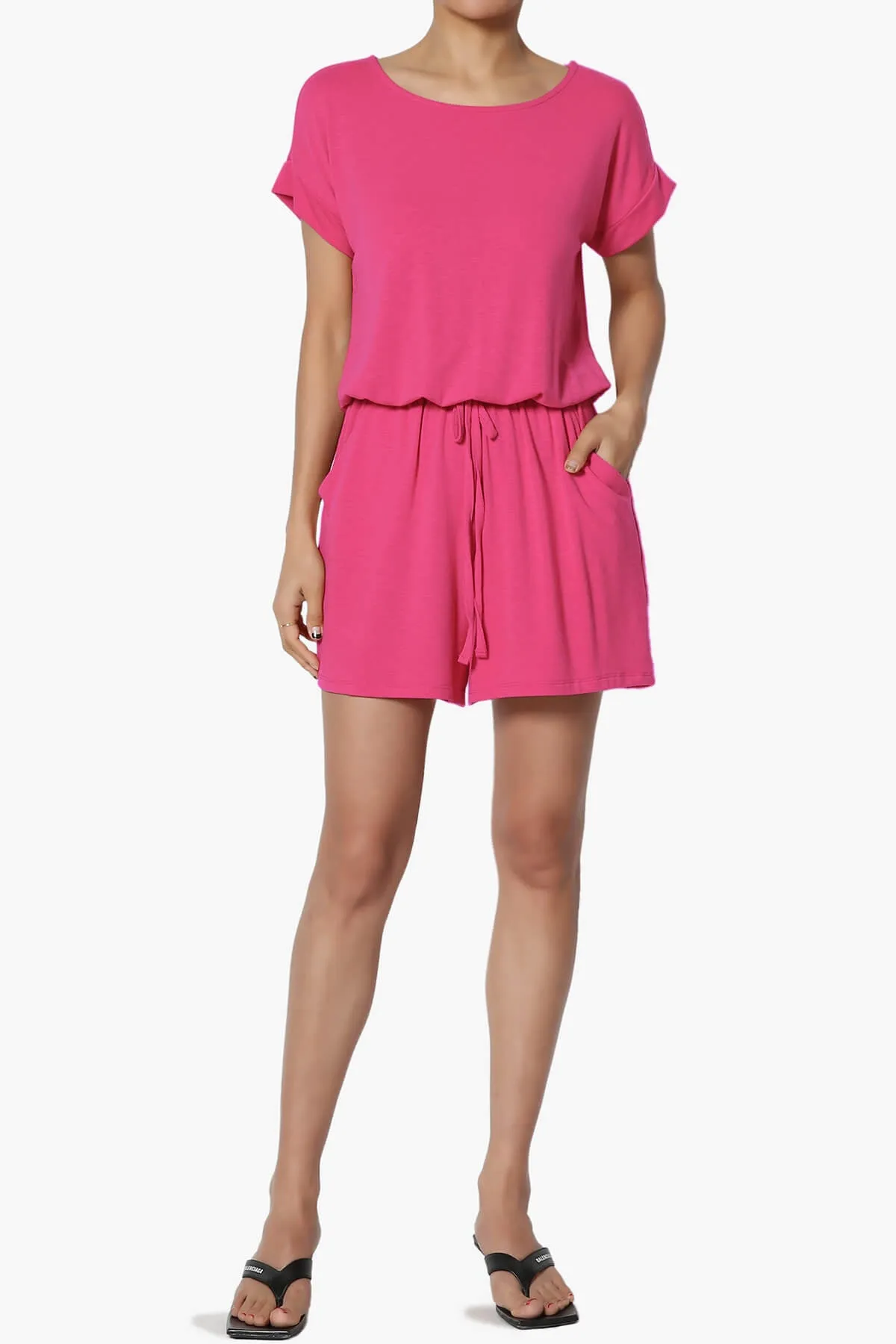 Tina Short Sleeve Jersey Romper