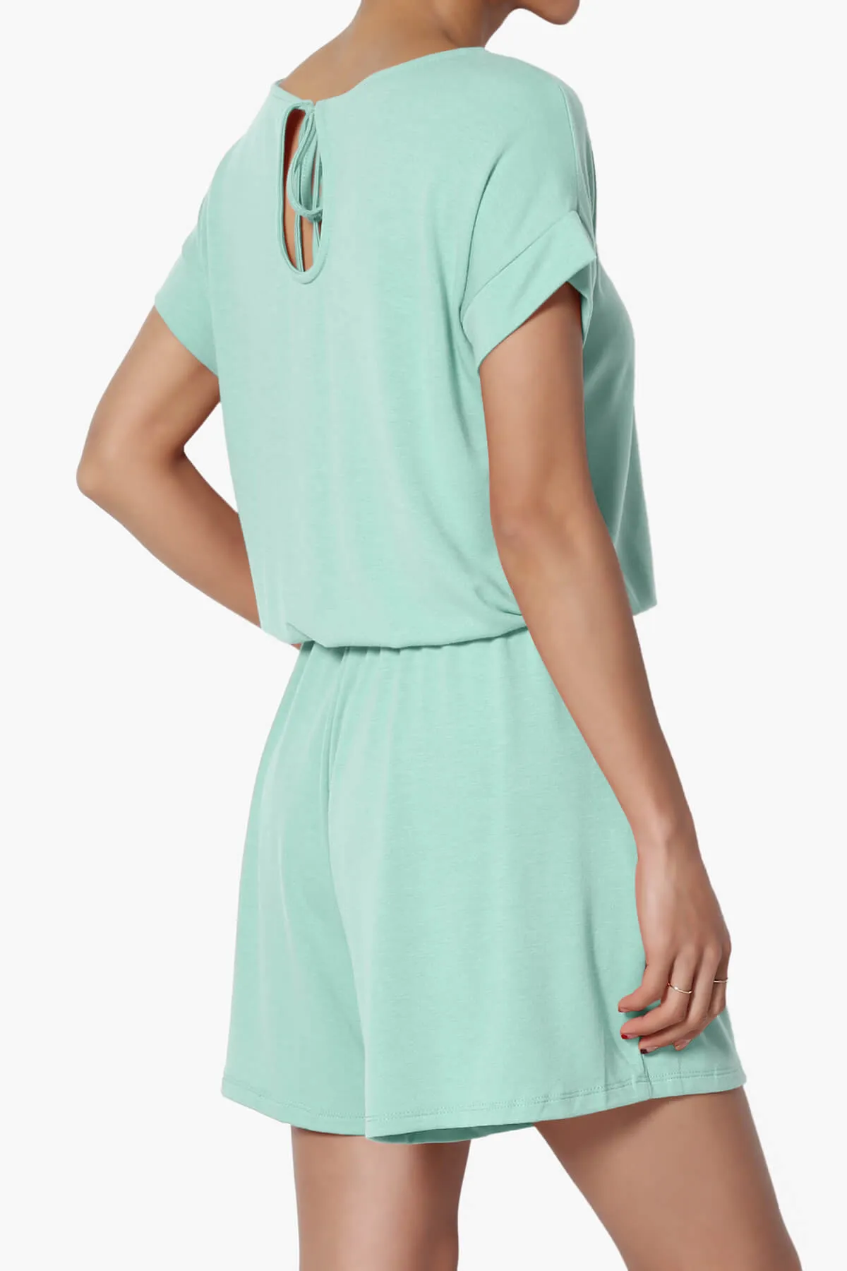 Tina Short Sleeve Jersey Romper