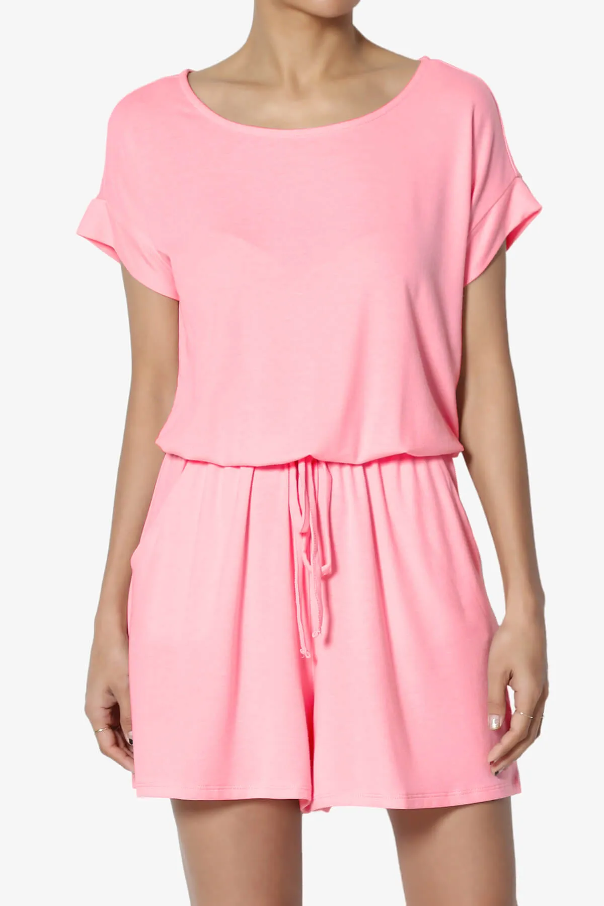 Tina Short Sleeve Jersey Romper