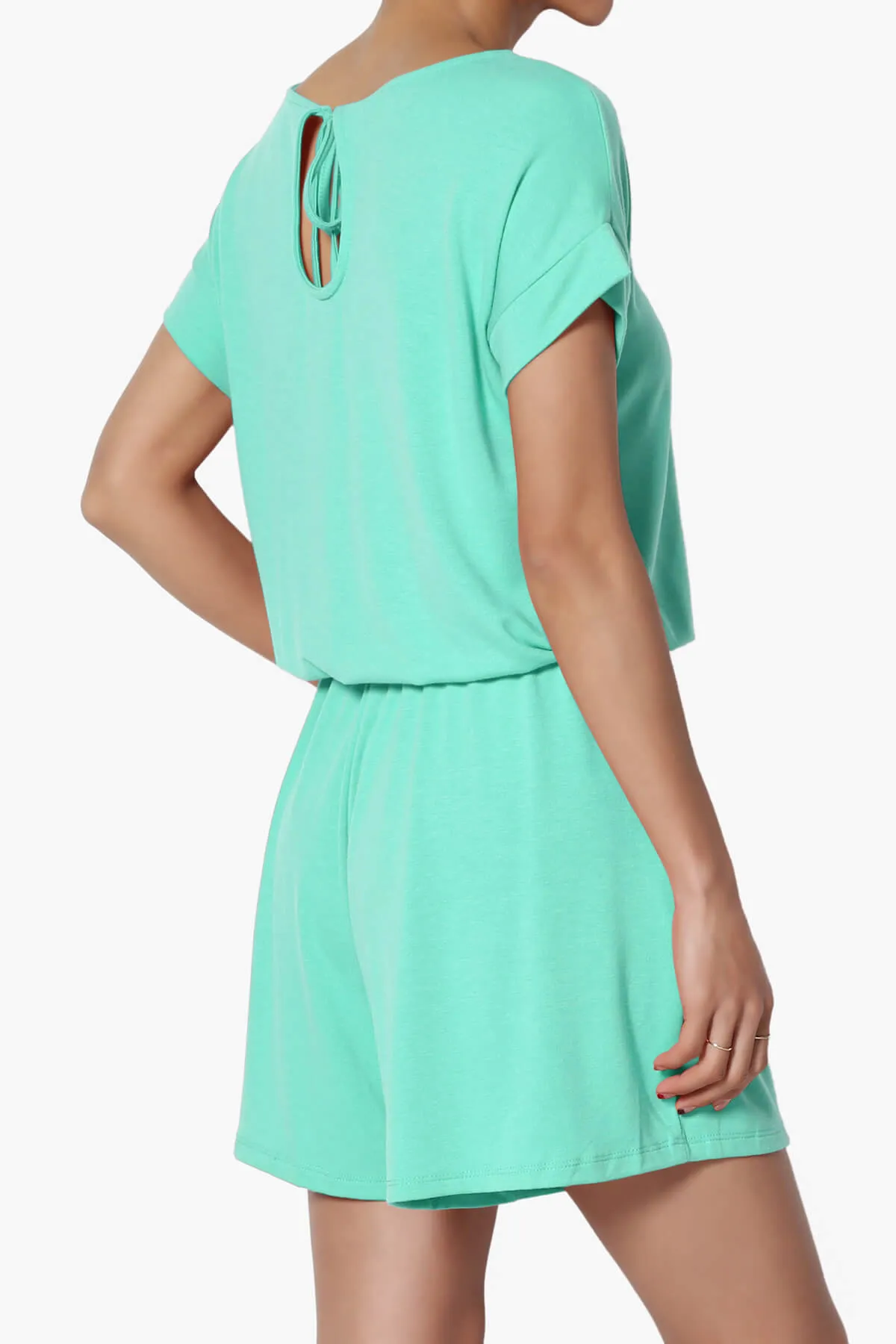 Tina Short Sleeve Jersey Romper