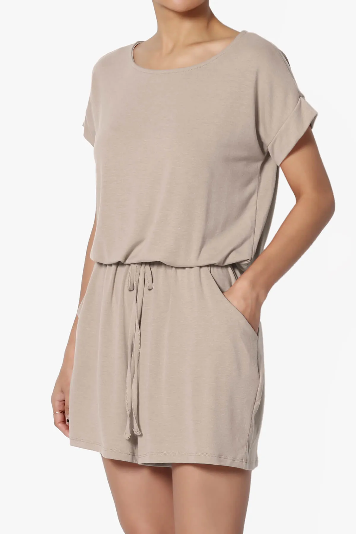 Tina Short Sleeve Jersey Romper