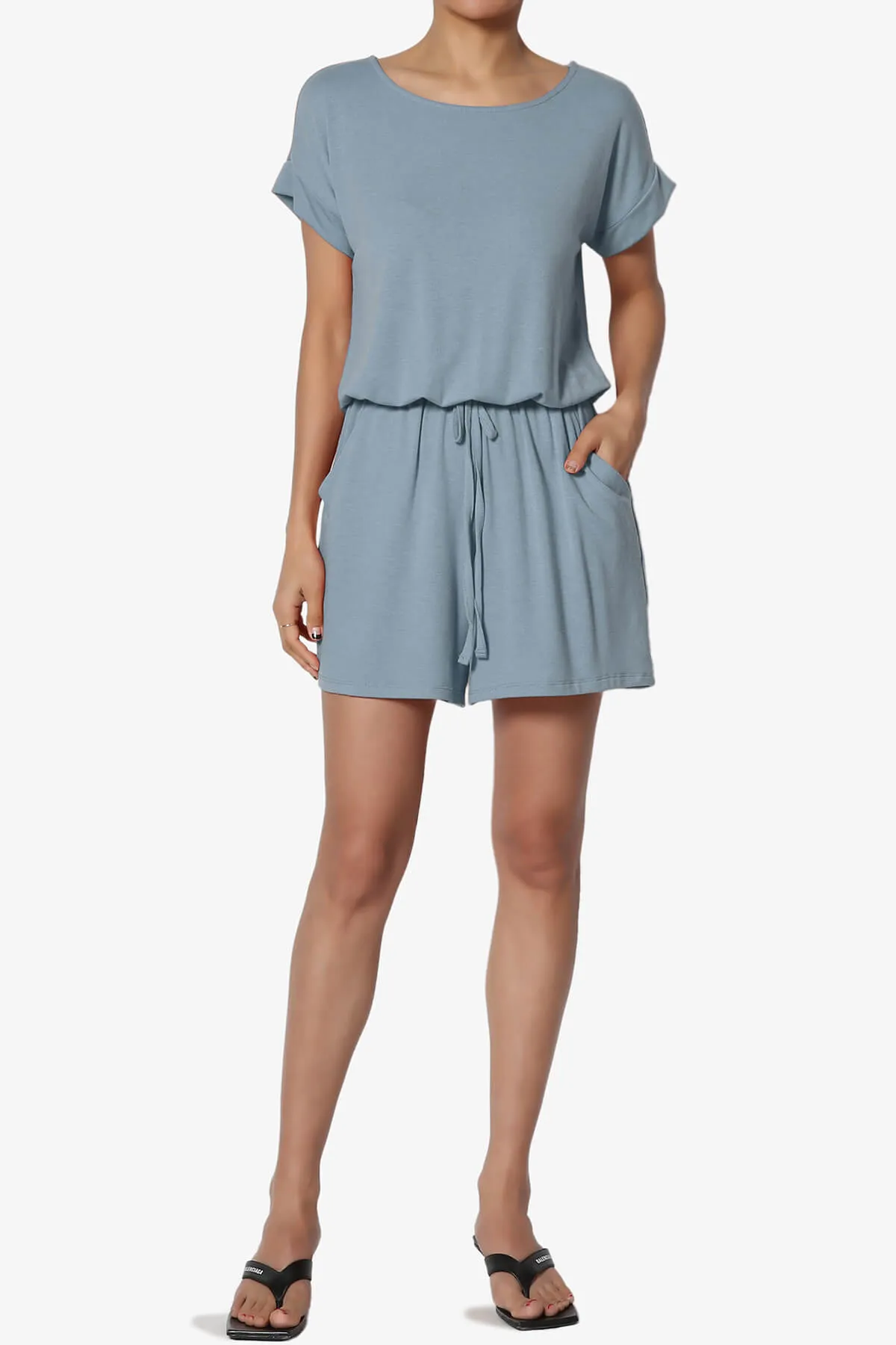 Tina Short Sleeve Jersey Romper