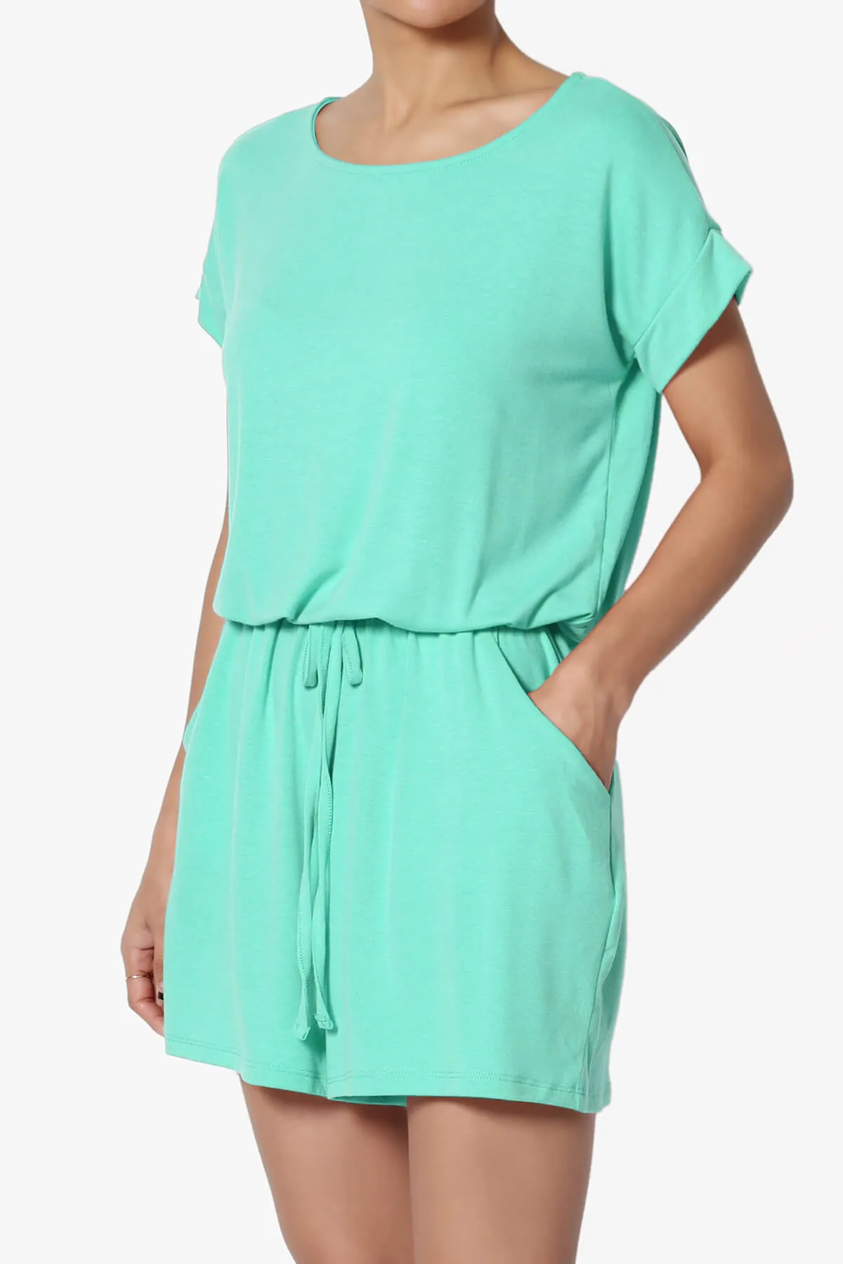 Tina Short Sleeve Jersey Romper