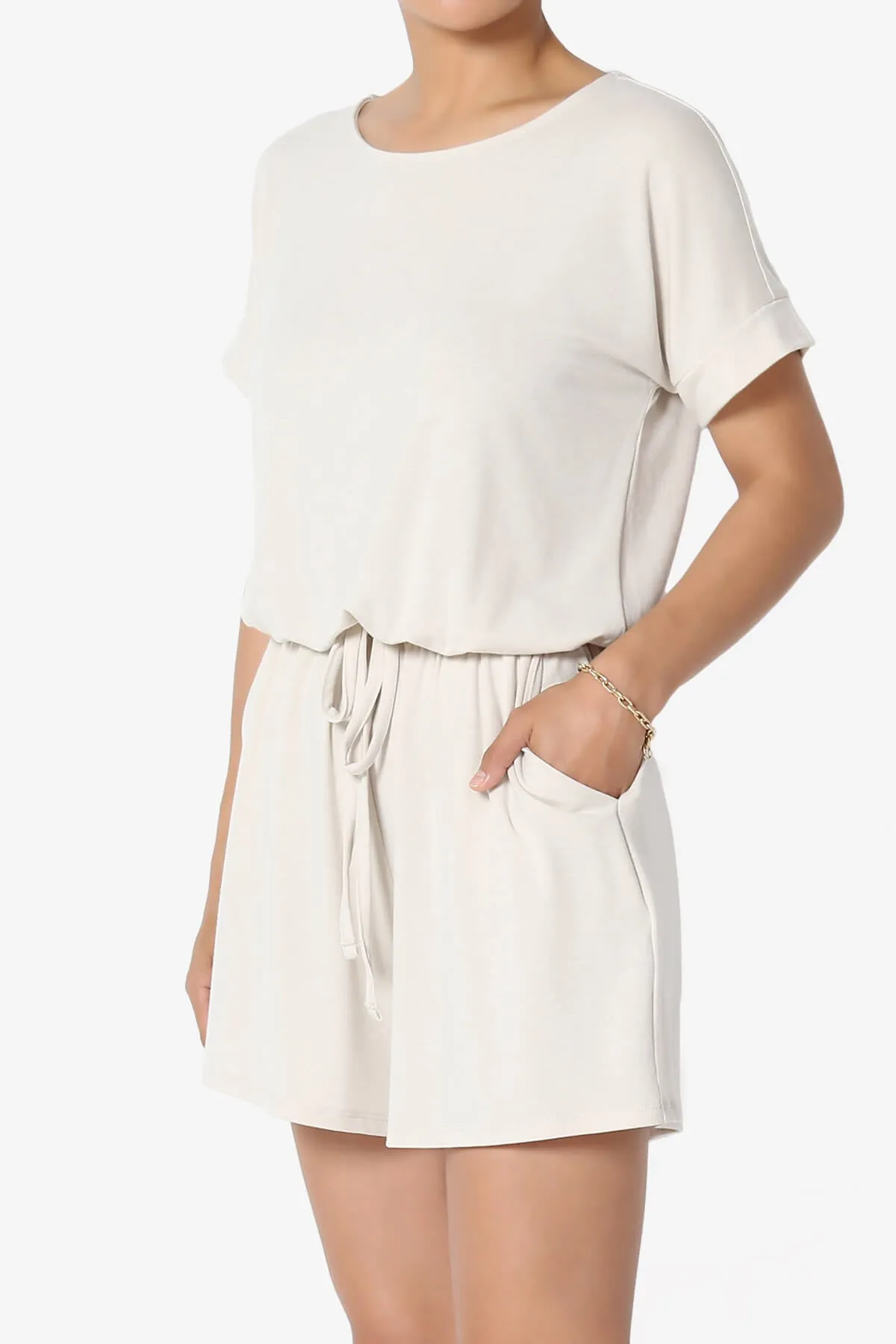 Tina Short Sleeve Jersey Romper