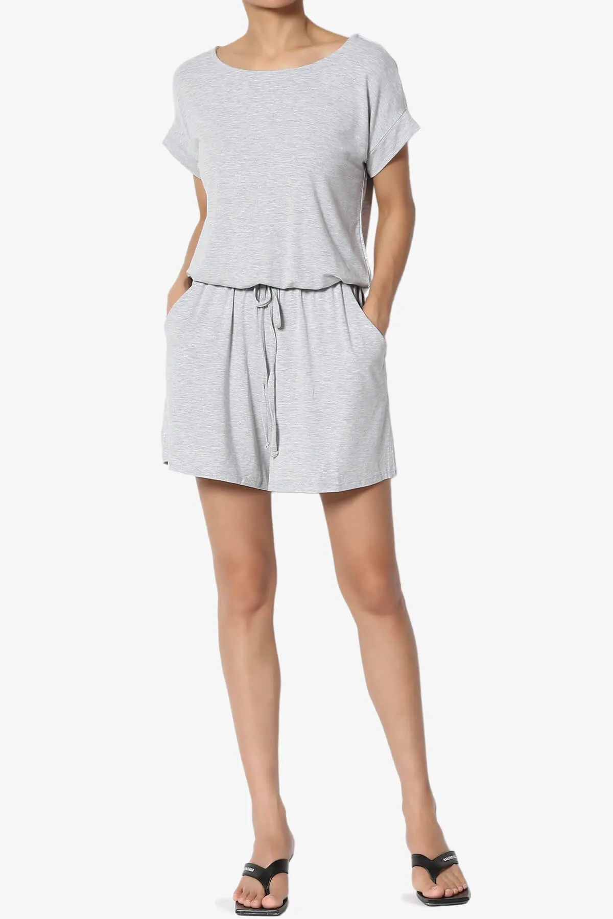 Tina Short Sleeve Jersey Romper