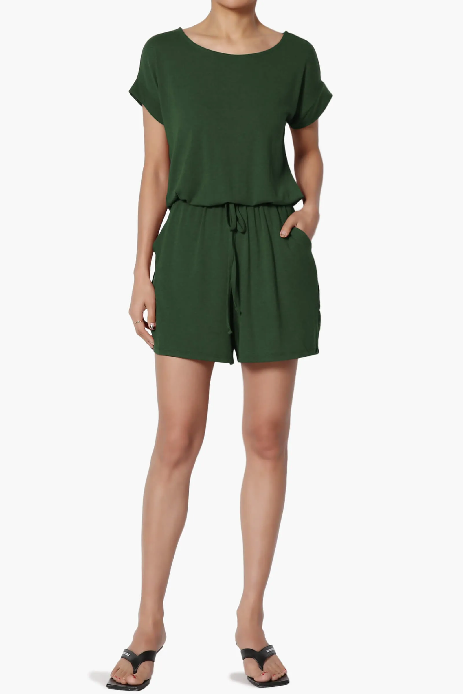 Tina Short Sleeve Jersey Romper