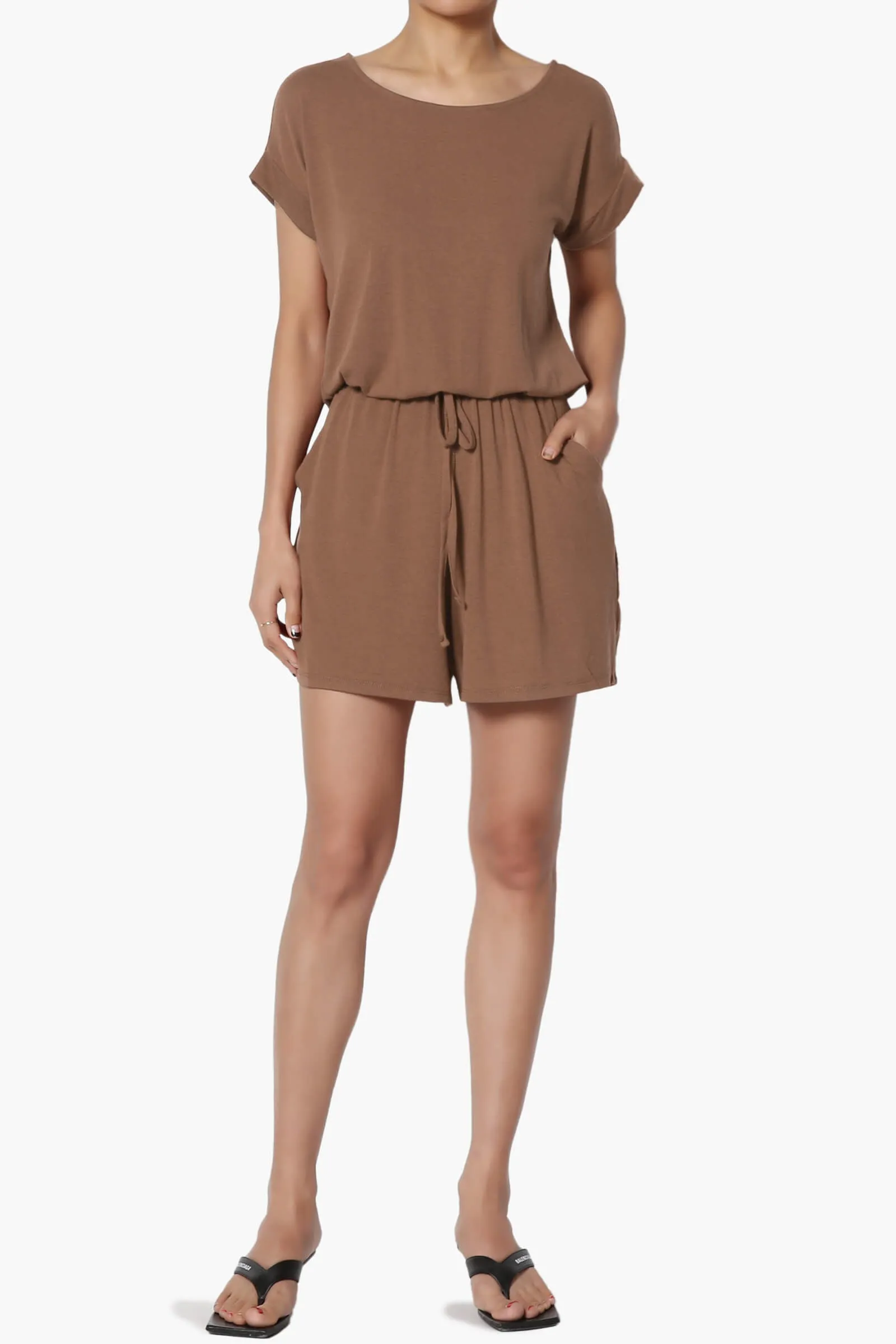Tina Short Sleeve Jersey Romper