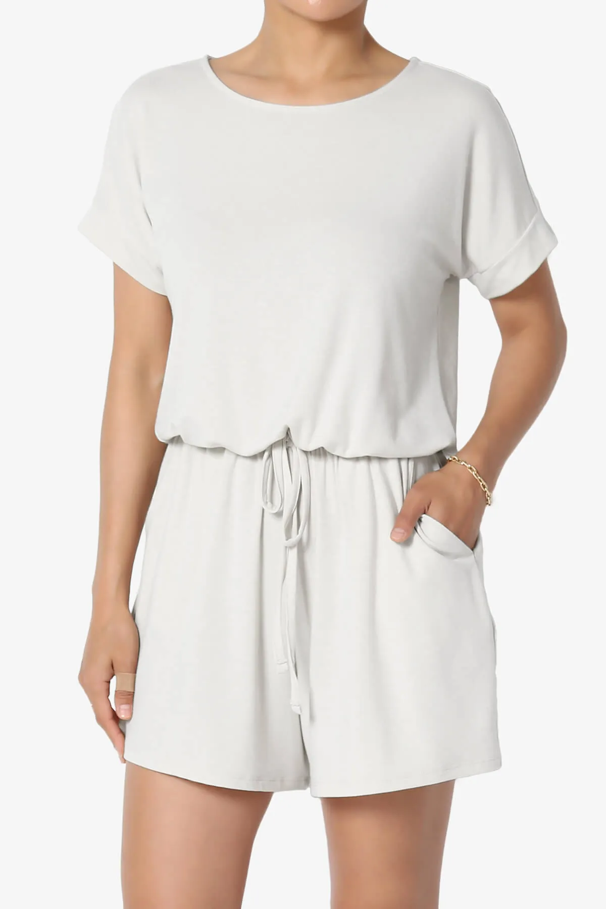 Tina Short Sleeve Jersey Romper