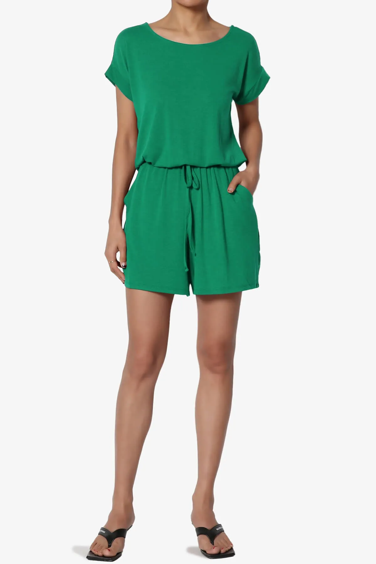 Tina Short Sleeve Jersey Romper