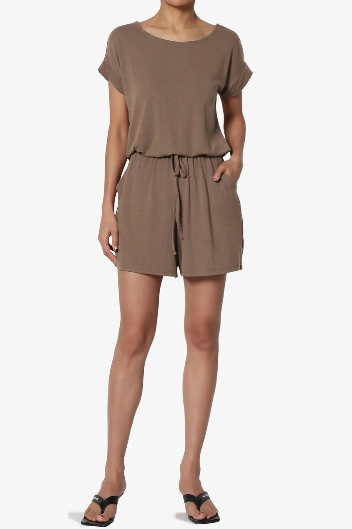 Tina Short Sleeve Jersey Romper
