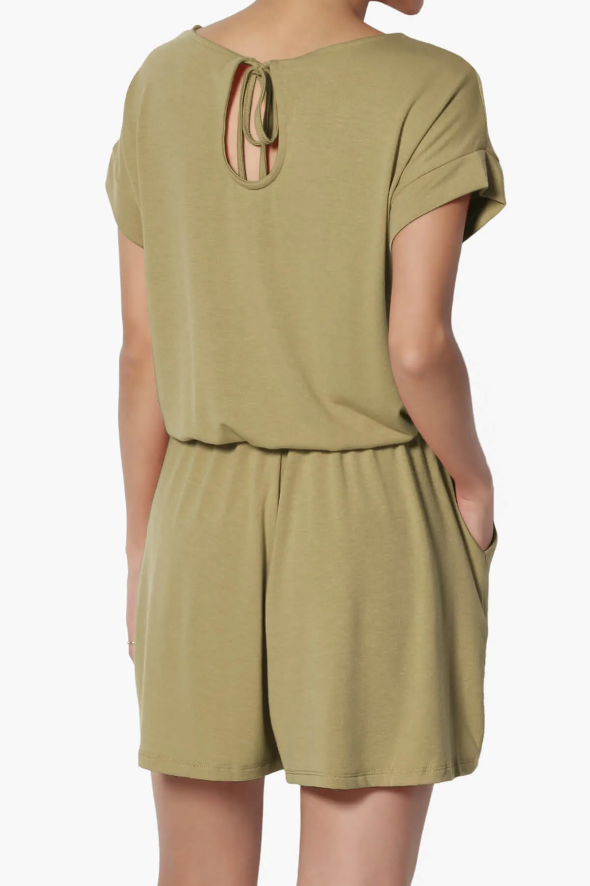 Tina Short Sleeve Jersey Romper