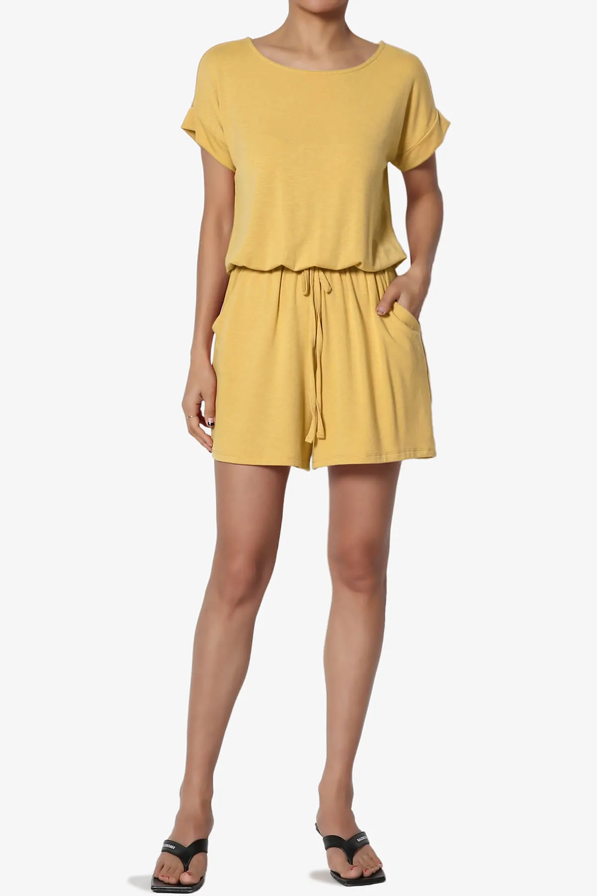 Tina Short Sleeve Jersey Romper