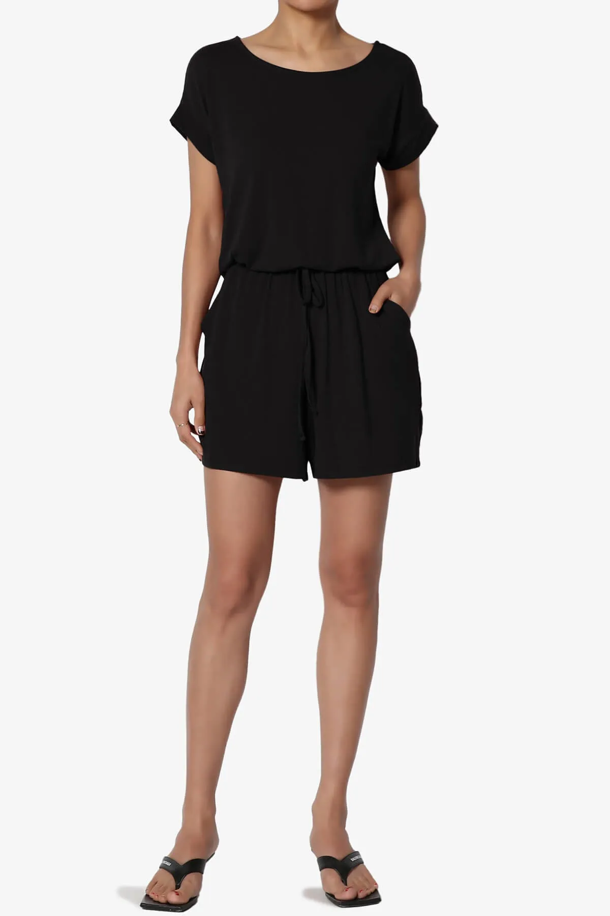 Tina Short Sleeve Jersey Romper