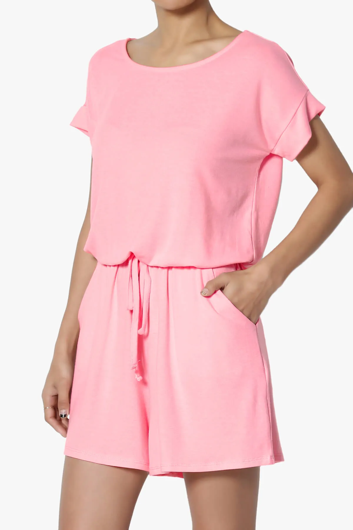 Tina Short Sleeve Jersey Romper