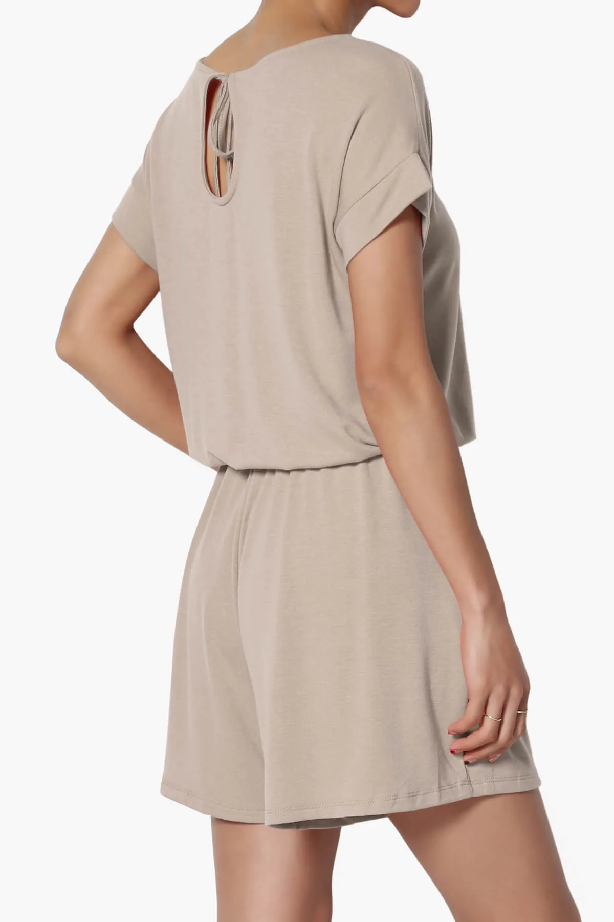 Tina Short Sleeve Jersey Romper