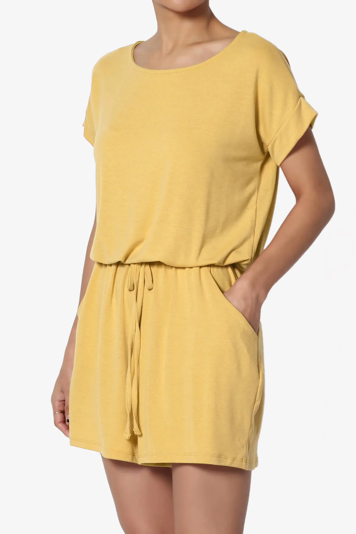 Tina Short Sleeve Jersey Romper