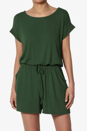 Tina Short Sleeve Jersey Romper