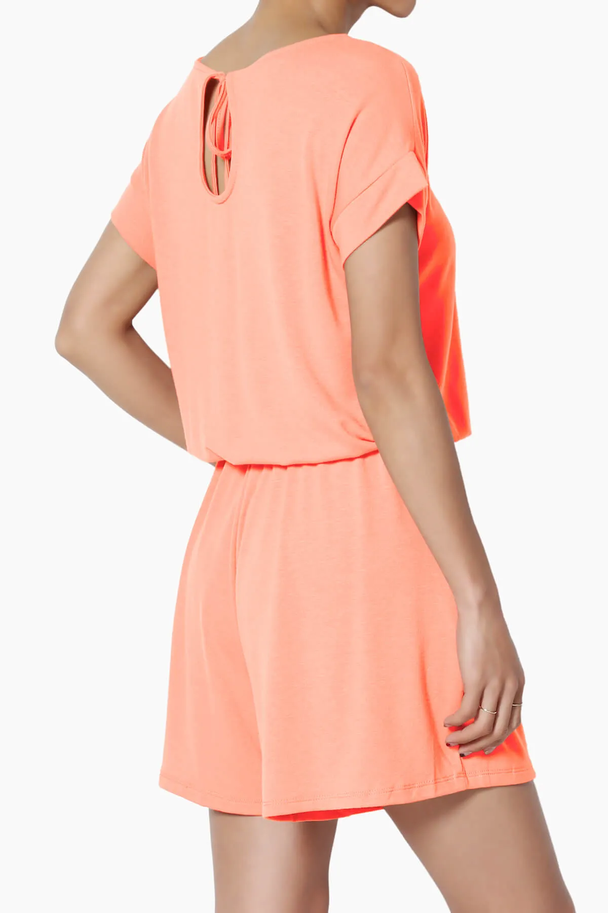 Tina Short Sleeve Jersey Romper