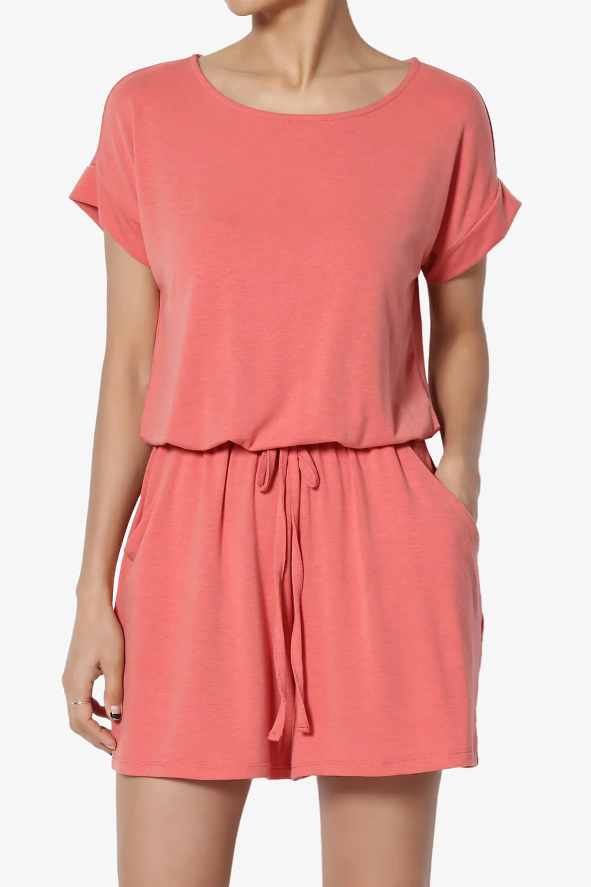 Tina Short Sleeve Jersey Romper