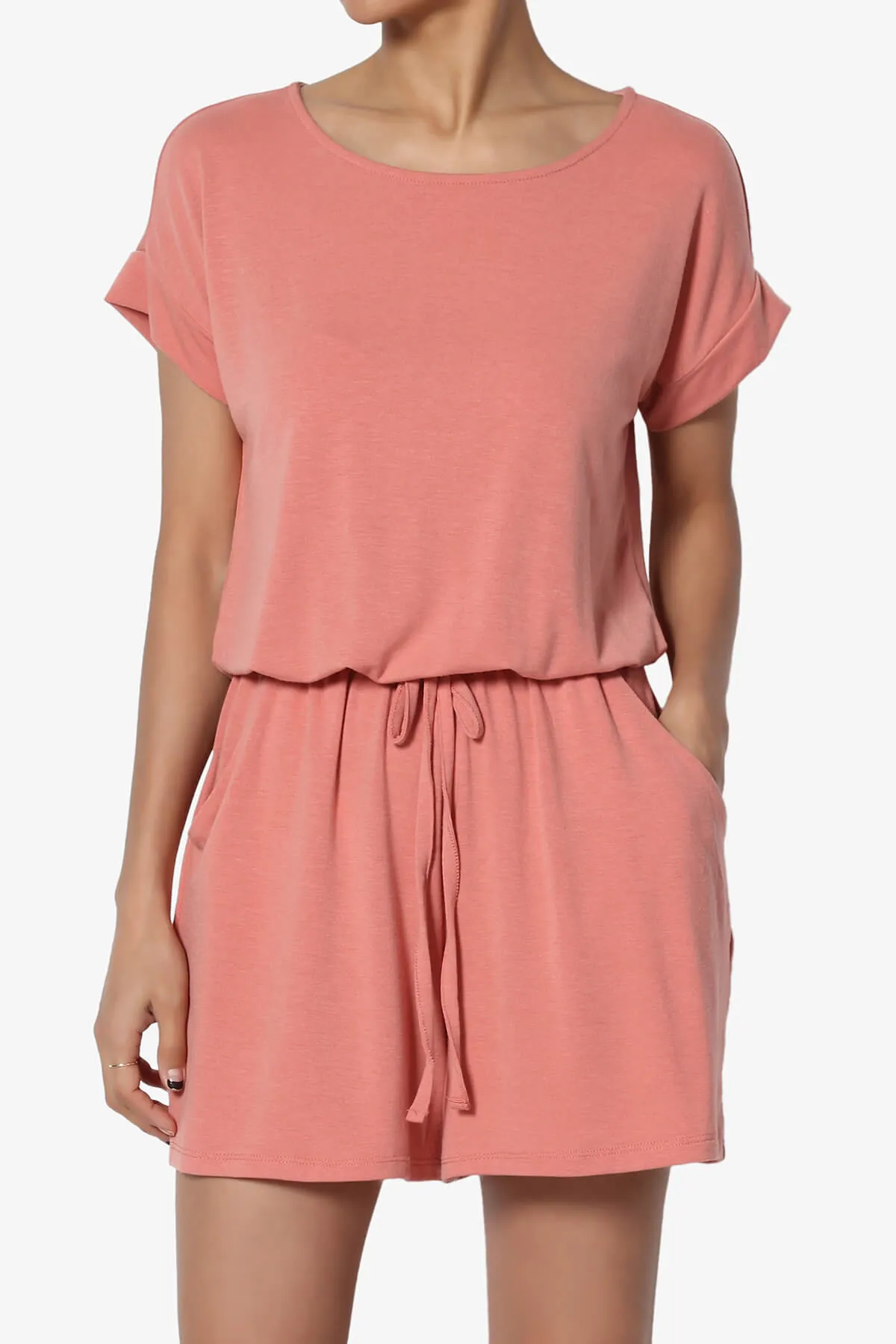 Tina Short Sleeve Jersey Romper