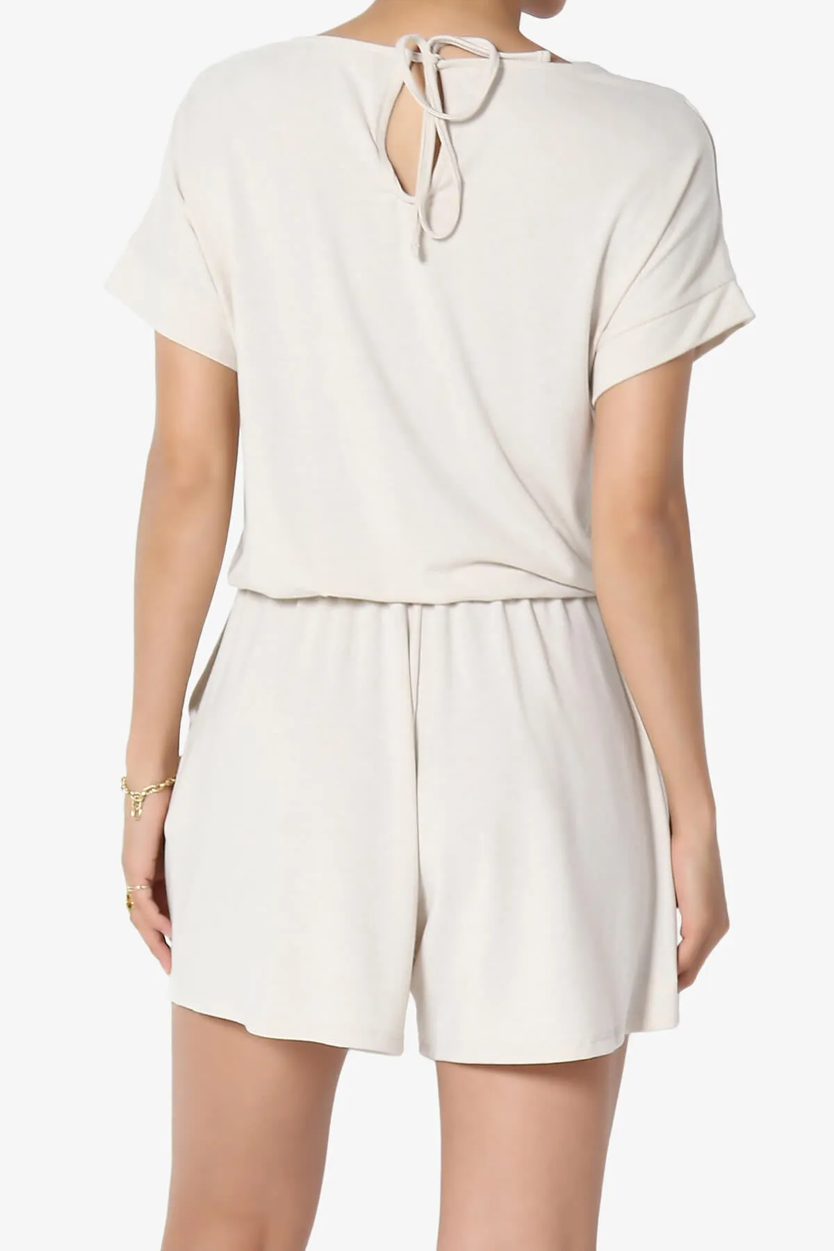 Tina Short Sleeve Jersey Romper