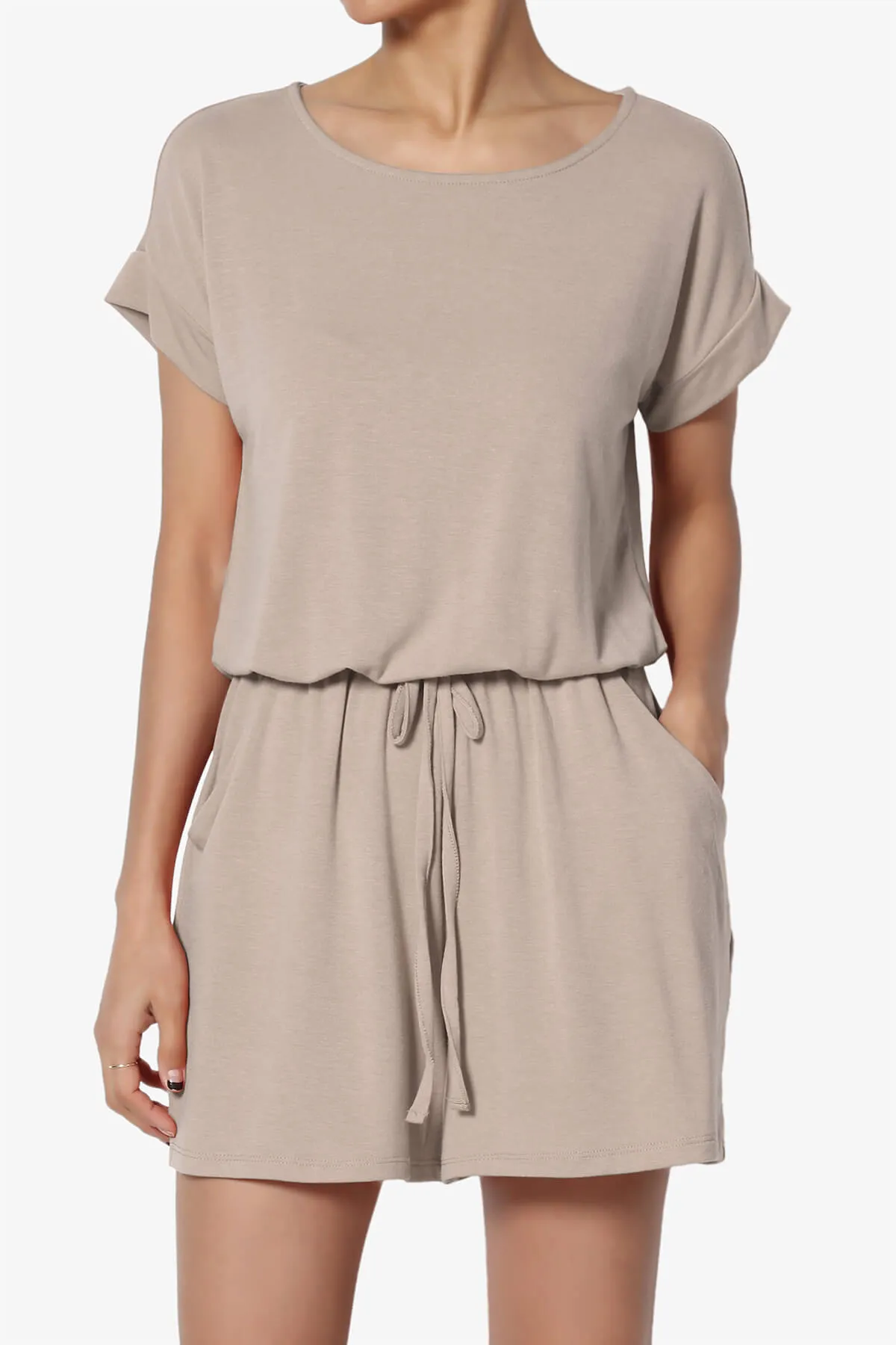 Tina Short Sleeve Jersey Romper